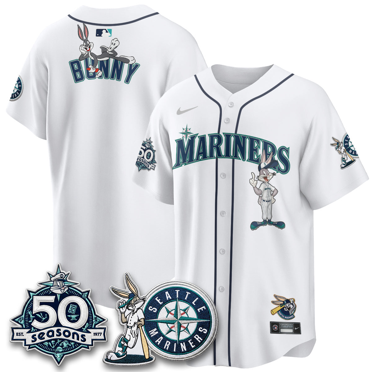 SEA x Bunny Vapor Premier Limited Jersey - Stitched
