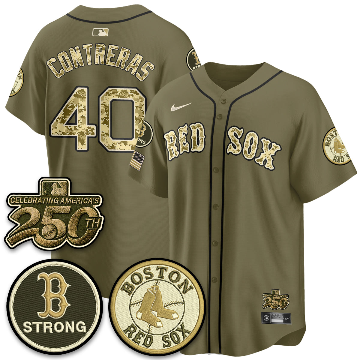 BOS 2026 Armed Forces Day Jersey V2 - Stitched