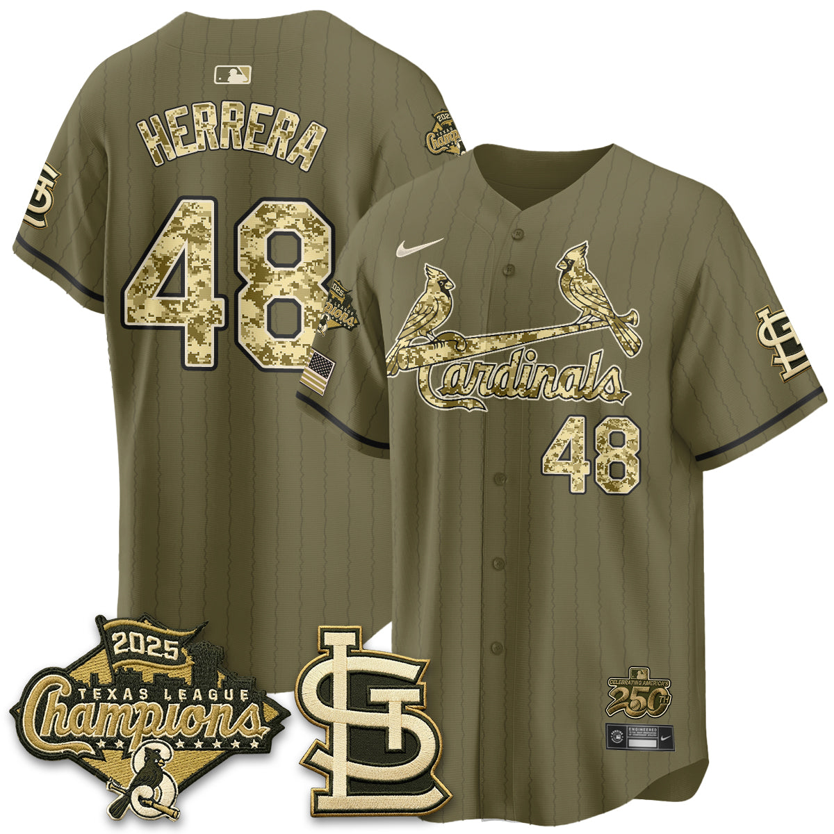 STL 2026 Armed Forces Day Jersey - All Stitched