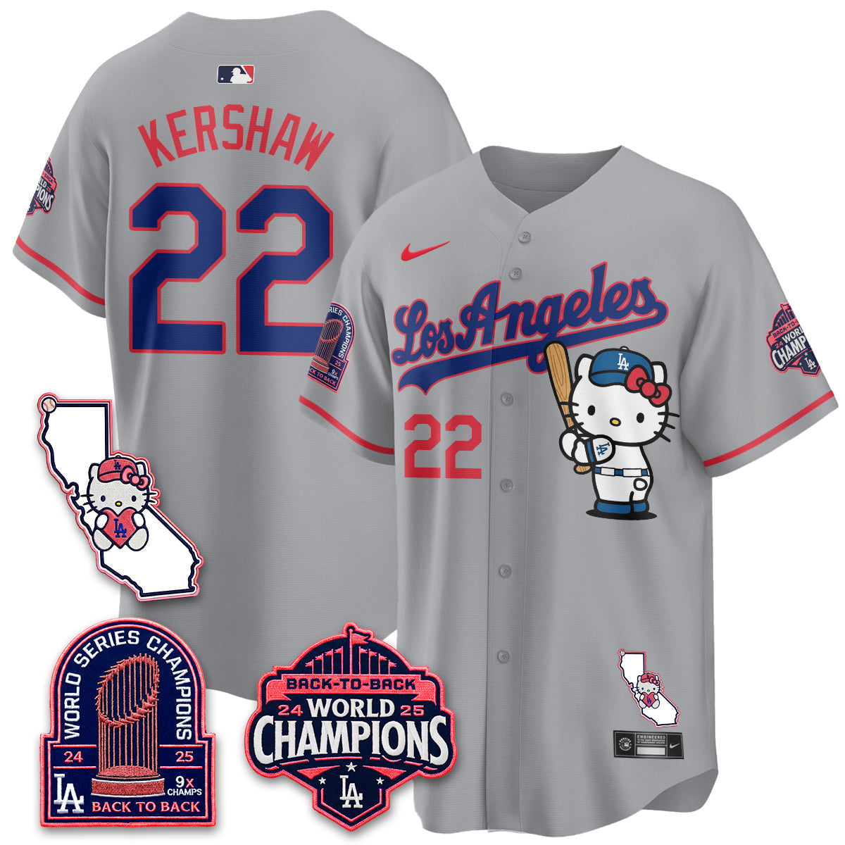 LAD x Meow KT 2026 Vapor Jersey - All Stitched - V4
