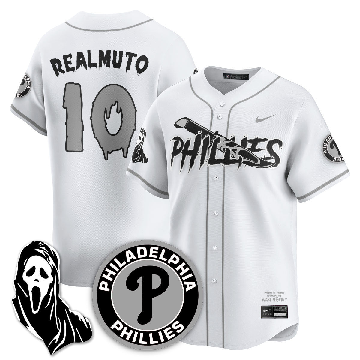 PHI "Scream Ghostface" Jersey - Stitched