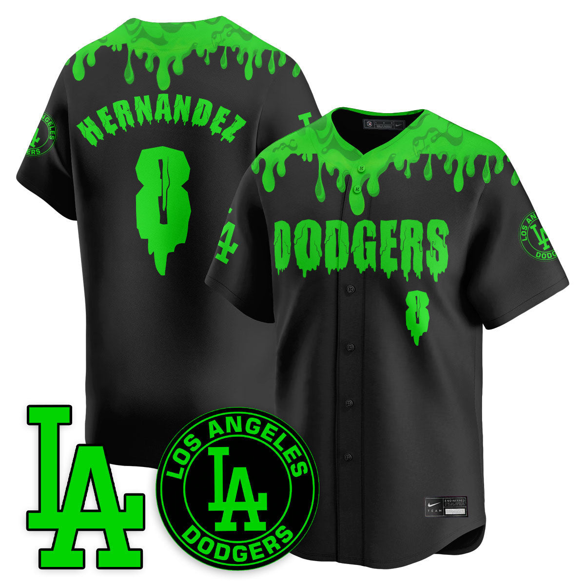 LAD "Slime Night Special" Jersey - Stitched