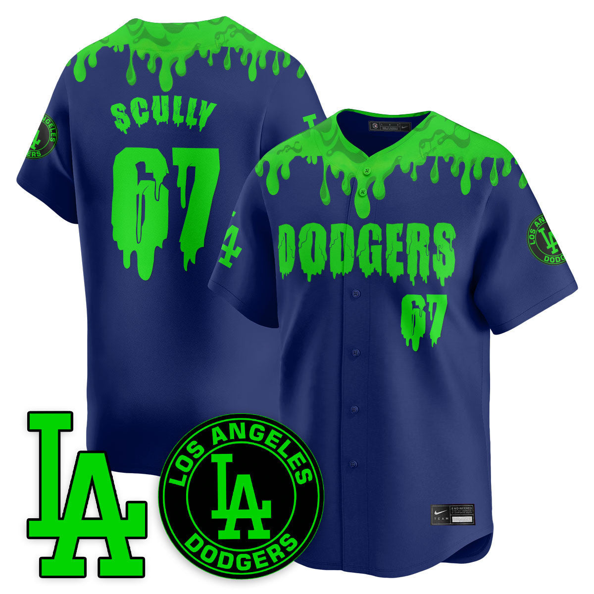 LAD "Slime Night Special" Jersey - Stitched