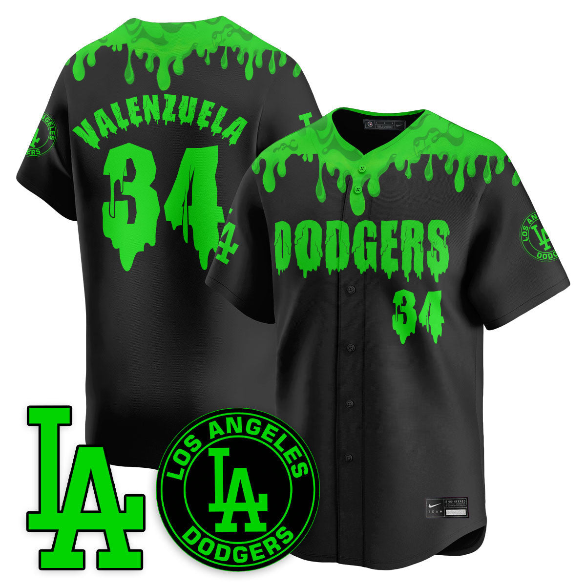 LAD "Slime Night Special" Jersey - Stitched