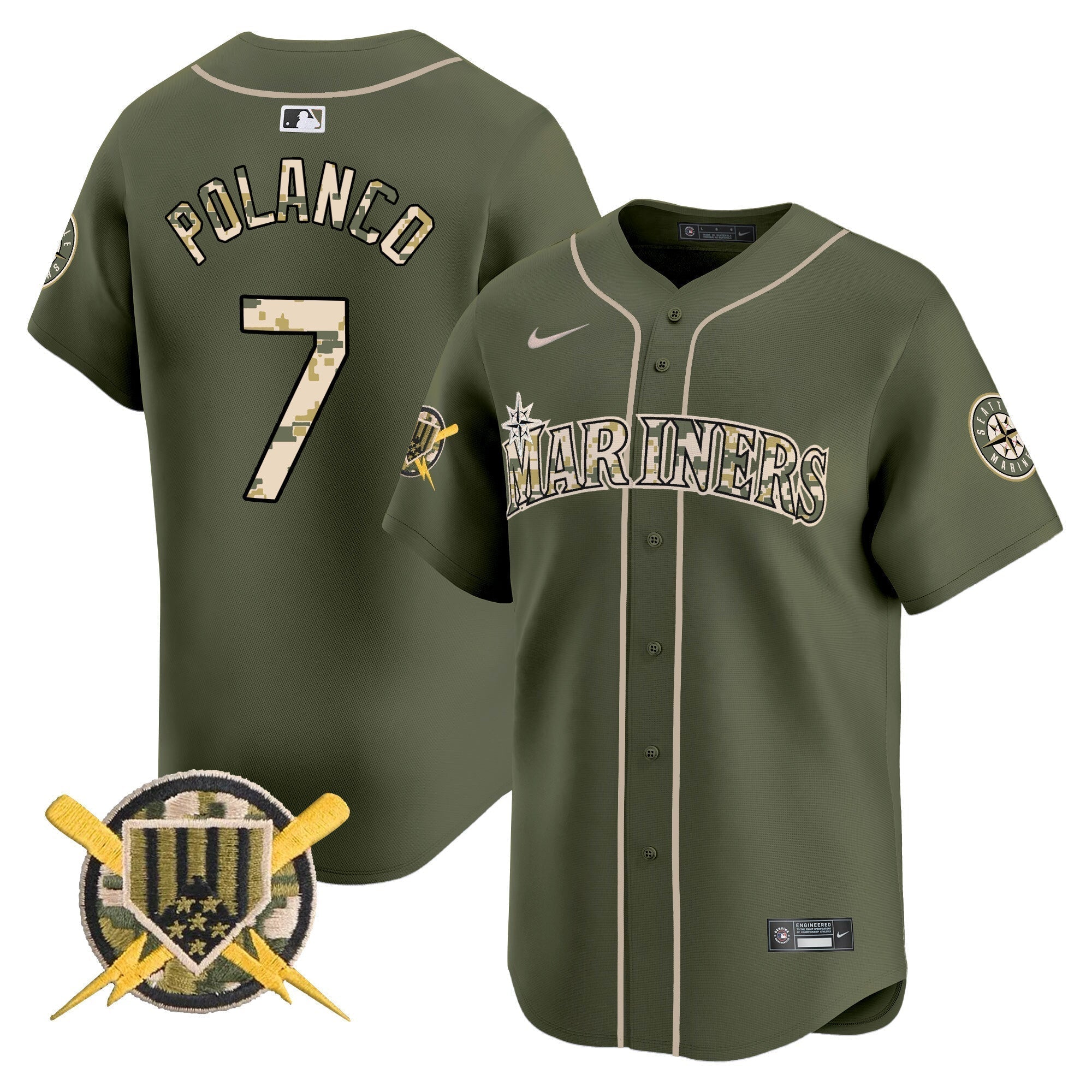 SEA Armed Forces Day Vapor Premier Limited Jersey - Stitched
