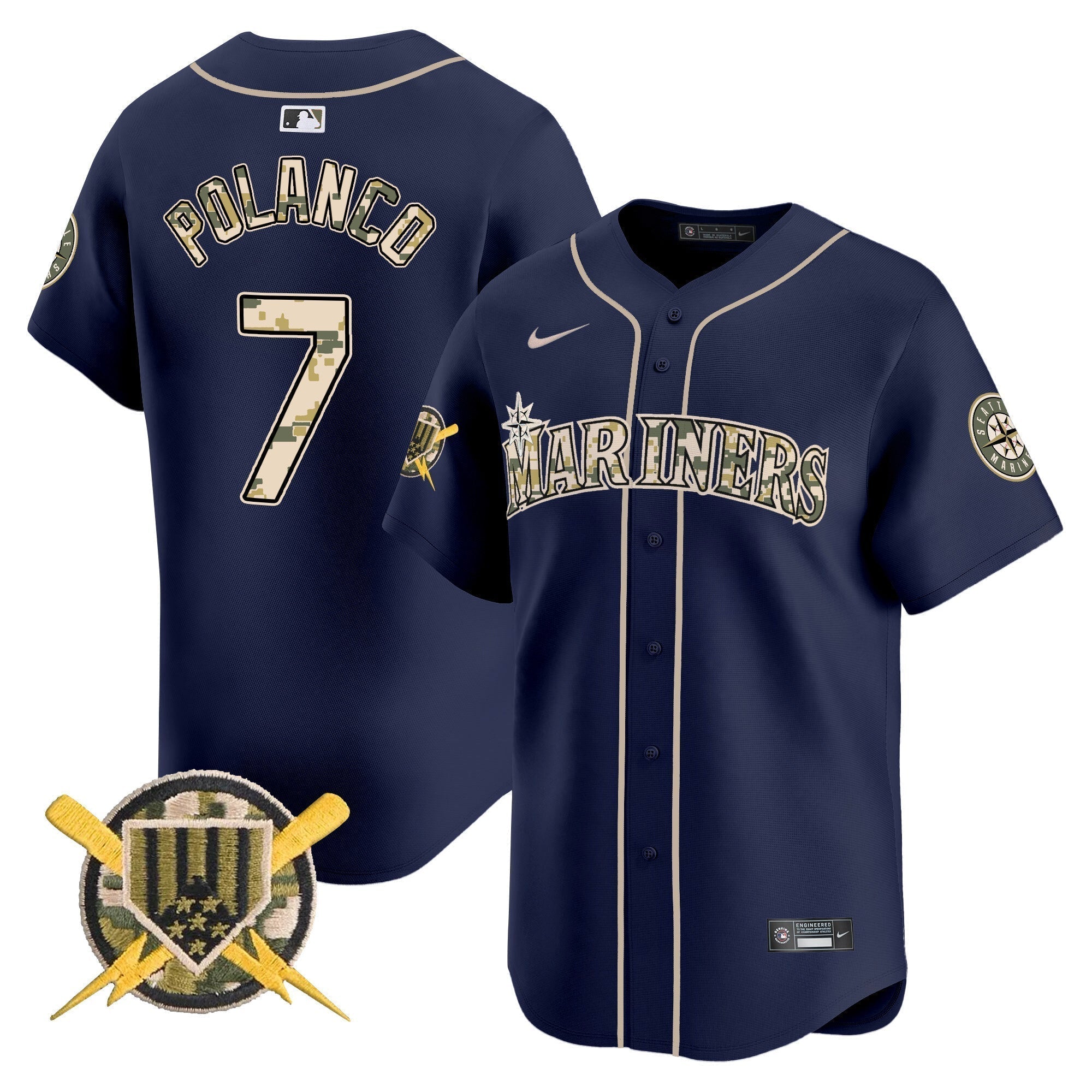 SEA Armed Forces Day Vapor Premier Limited Jersey - Stitched