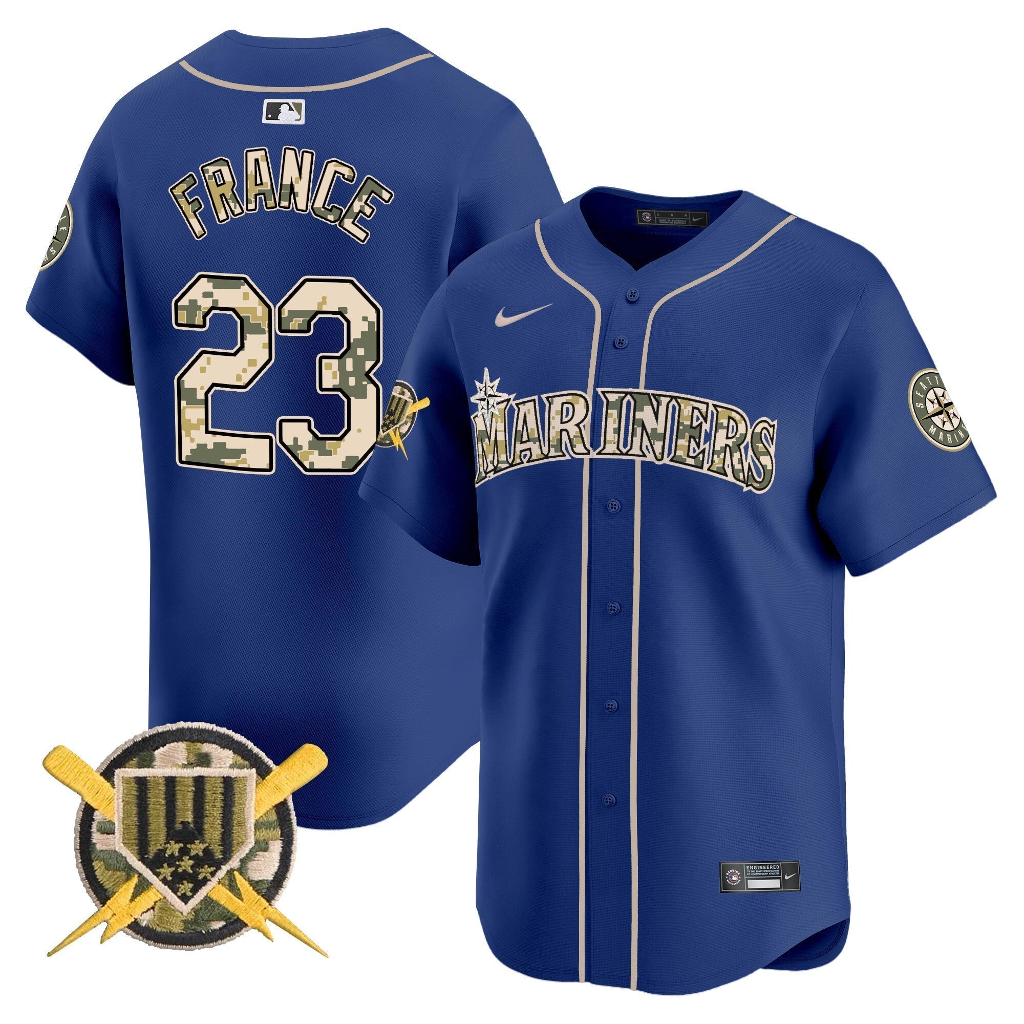 SEA Armed Forces Day Vapor Premier Limited Jersey - Stitched
