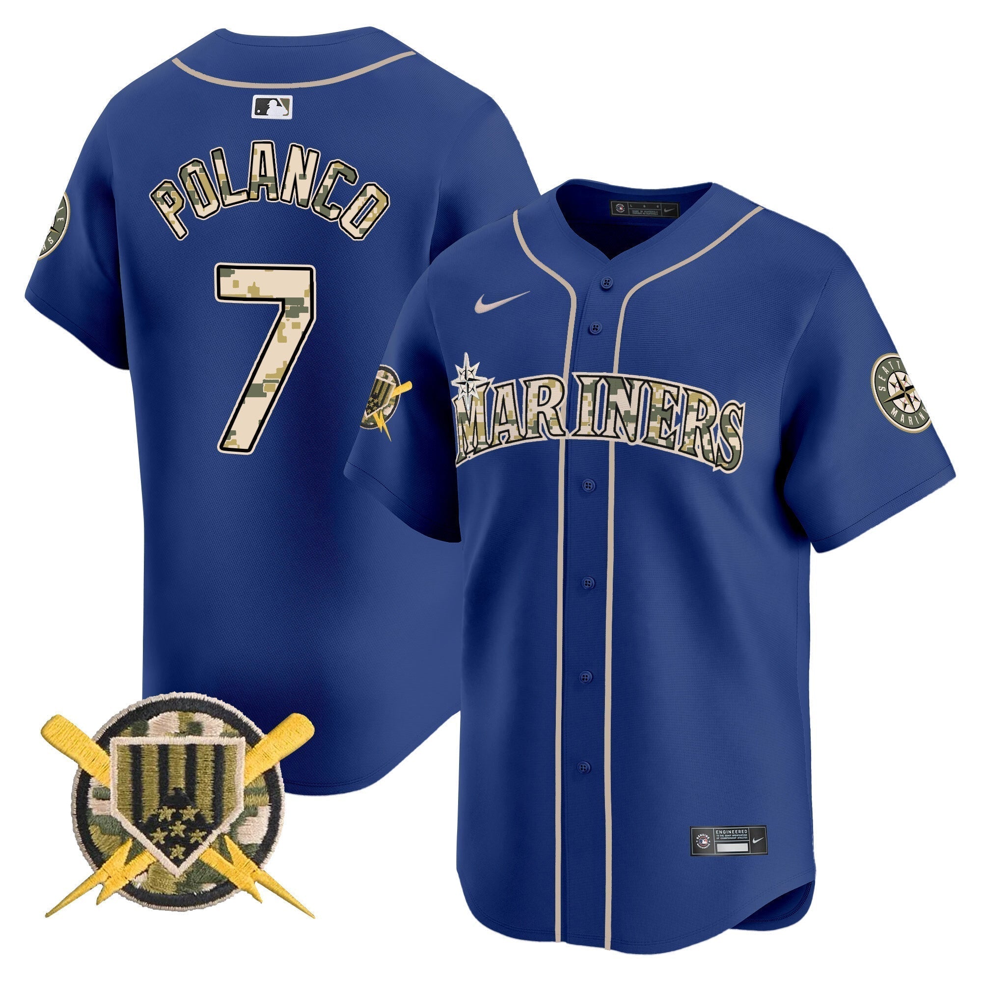 SEA Armed Forces Day Vapor Premier Limited Jersey - Stitched