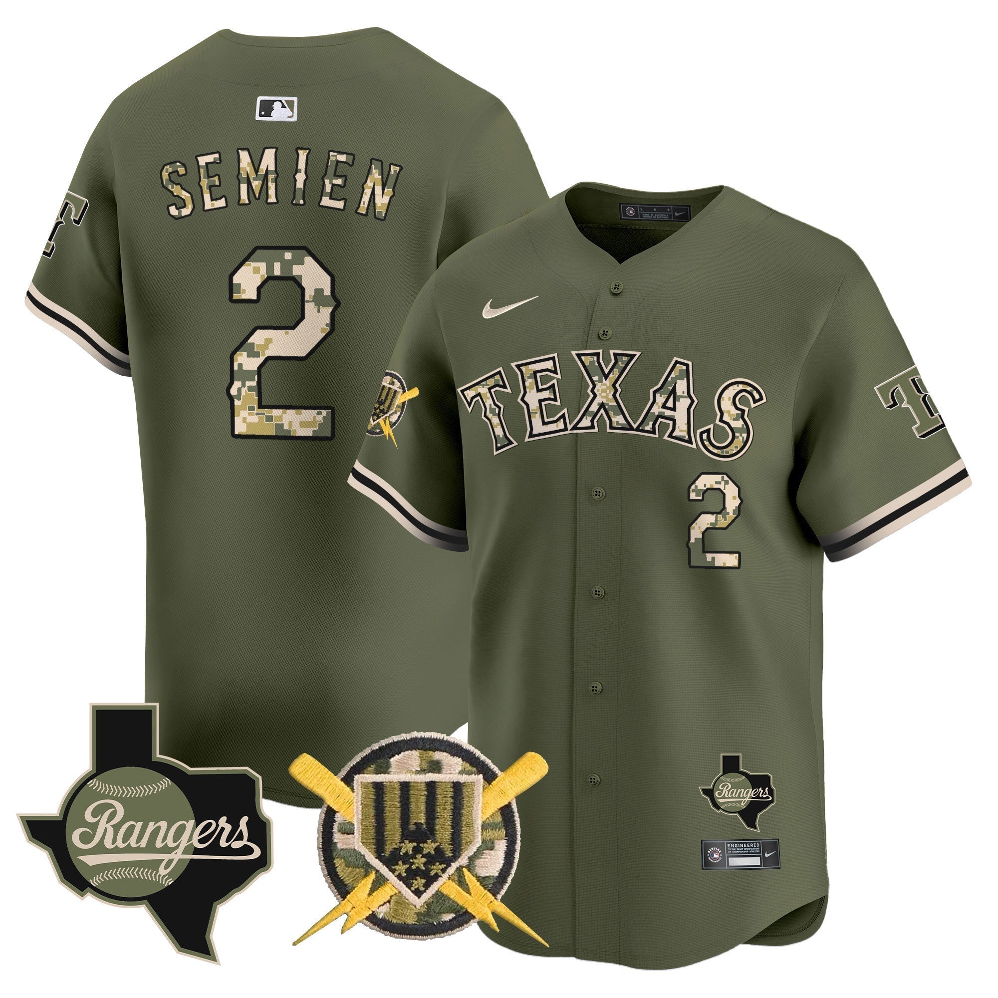 TEX Armed Forces Day Vapor Premier Limited Jersey - Stitched