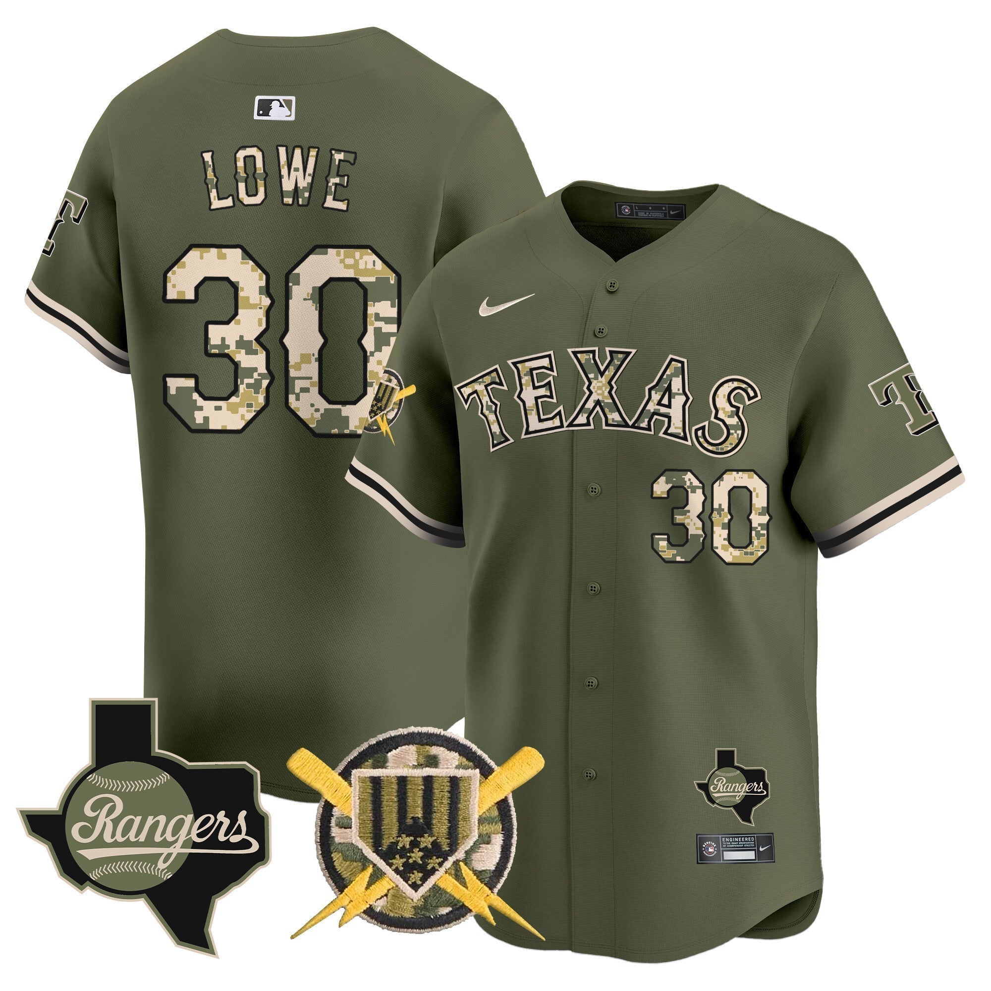 TEX Armed Forces Day Vapor Premier Limited Jersey - Stitched