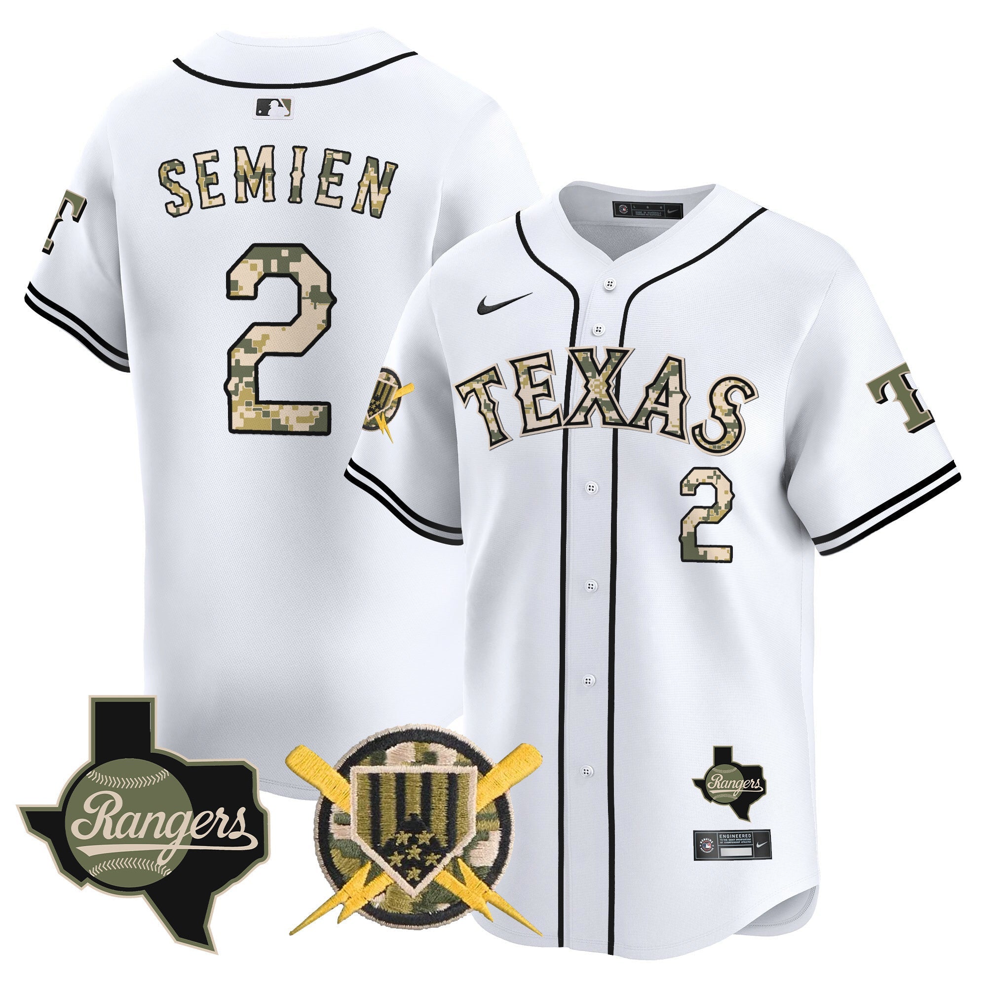 TEX Armed Forces Day Vapor Premier Limited Jersey - Stitched