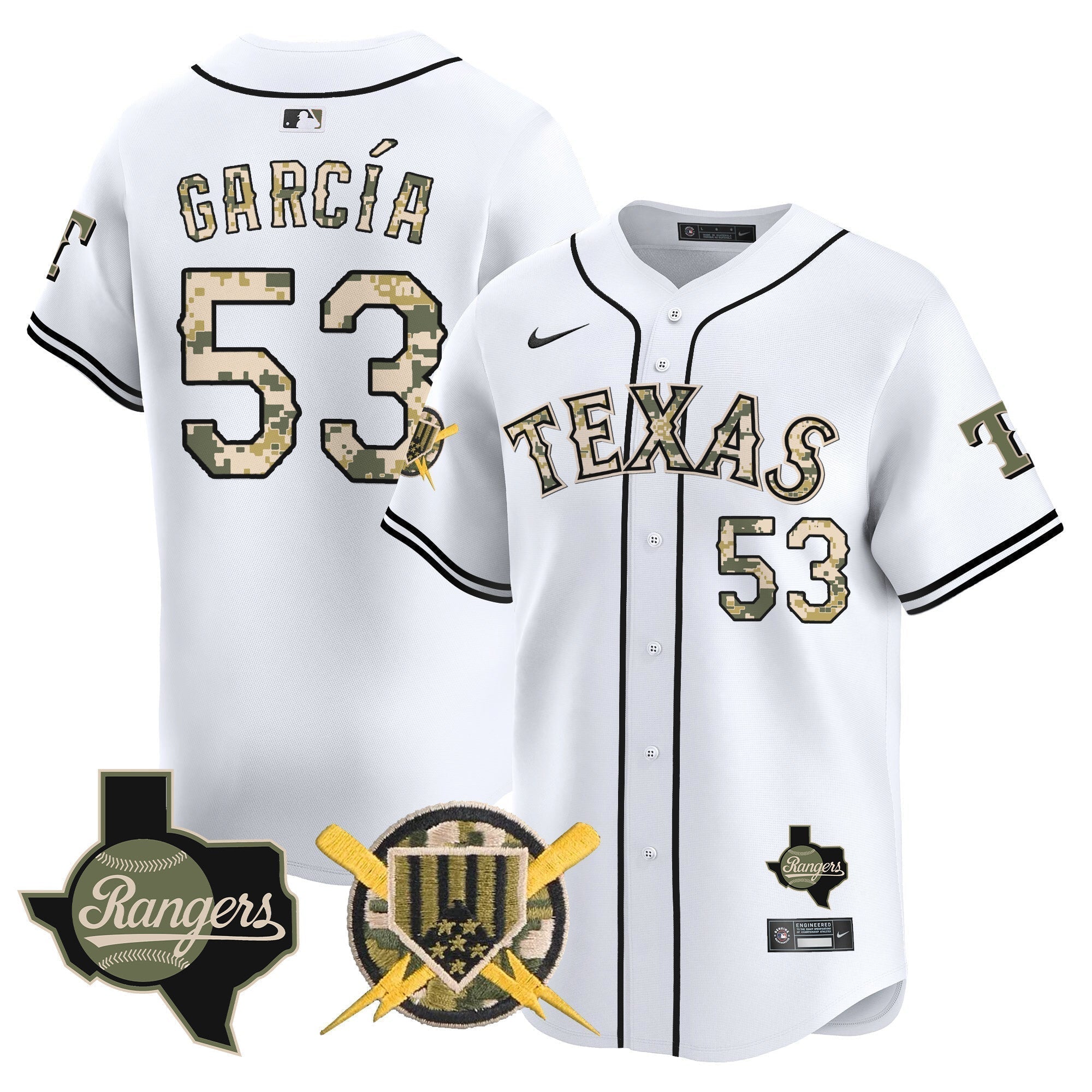 TEX Armed Forces Day Vapor Premier Limited Jersey - Stitched