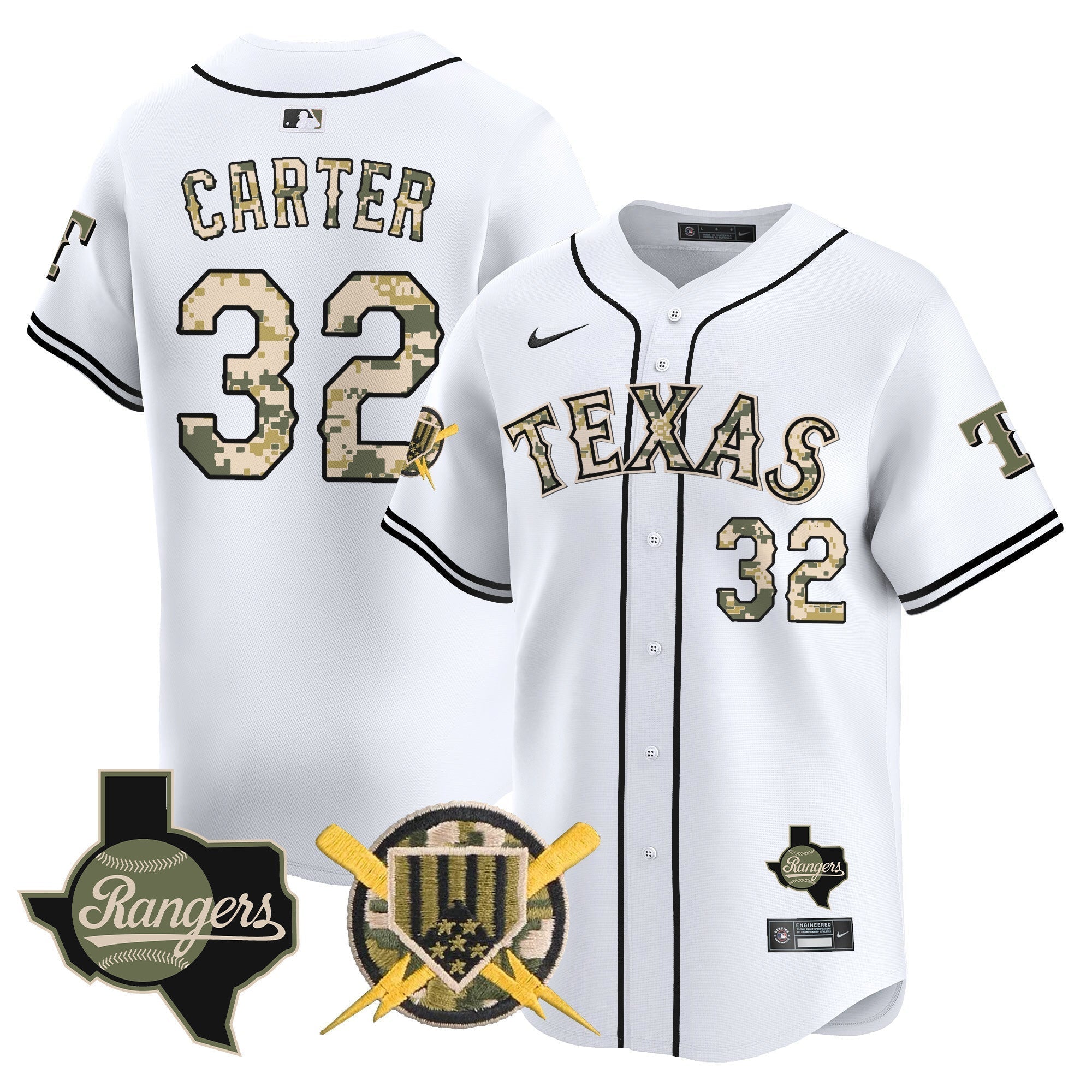 TEX Armed Forces Day Vapor Premier Limited Jersey - Stitched
