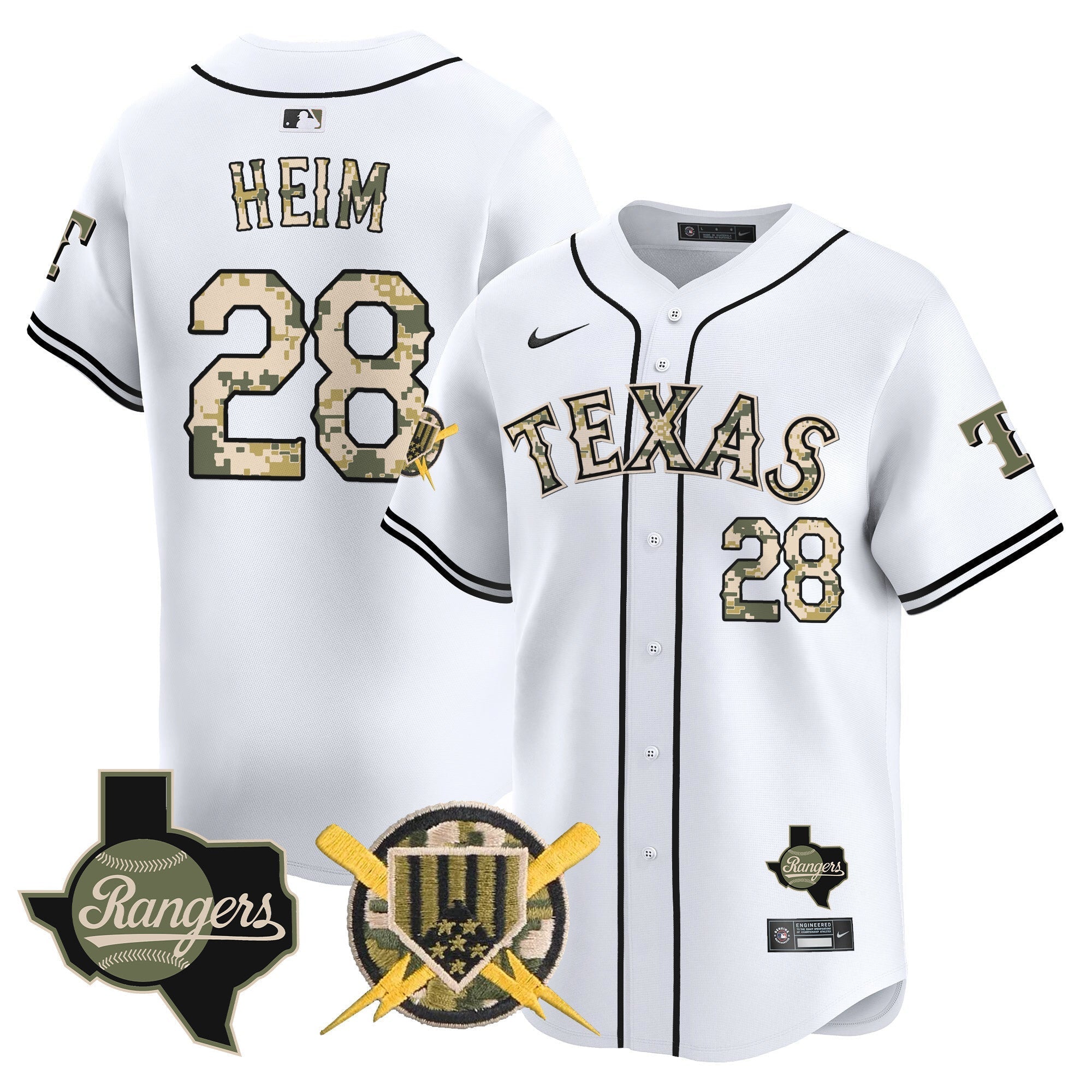 TEX Armed Forces Day Vapor Premier Limited Jersey - Stitched