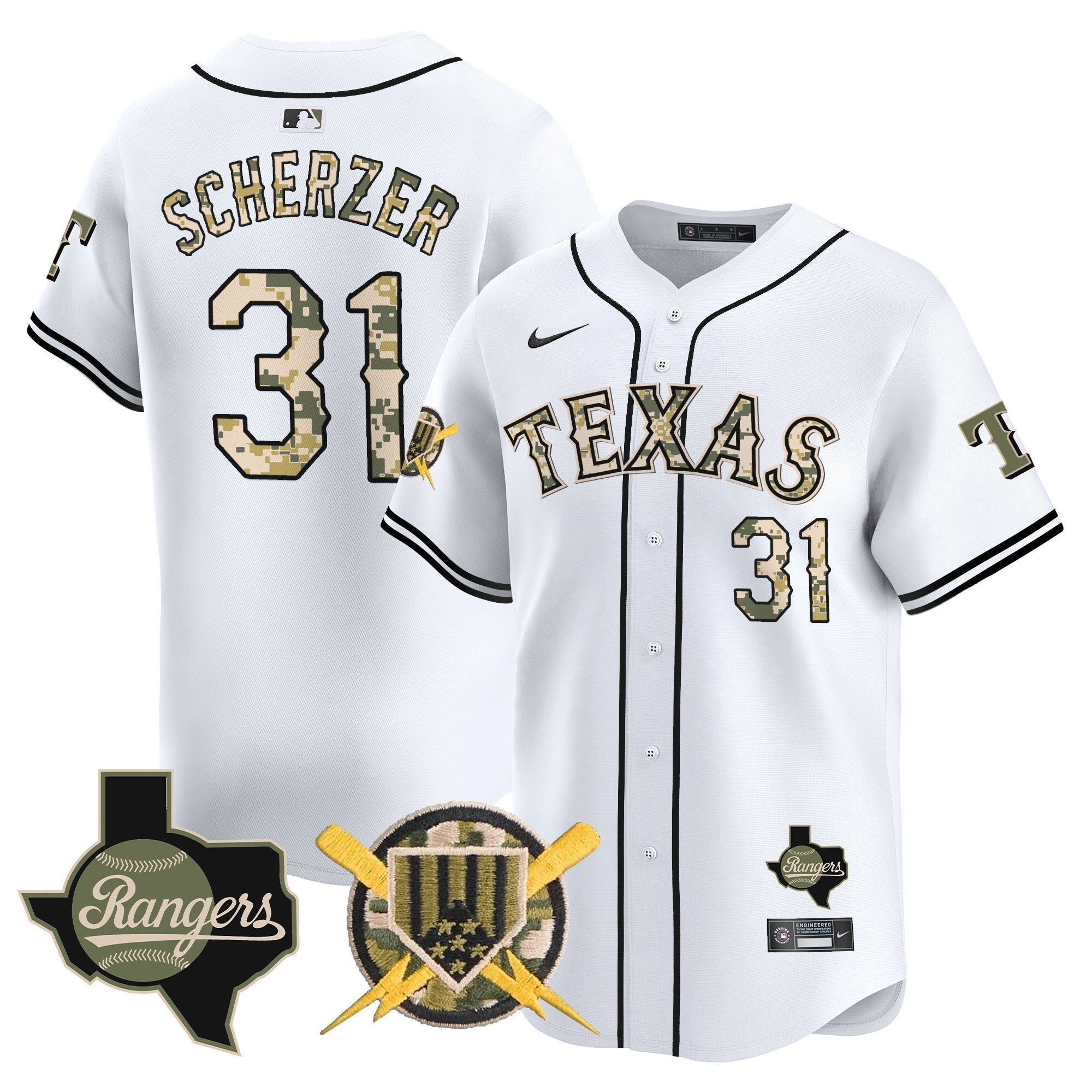TEX Armed Forces Day Vapor Premier Limited Jersey - Stitched