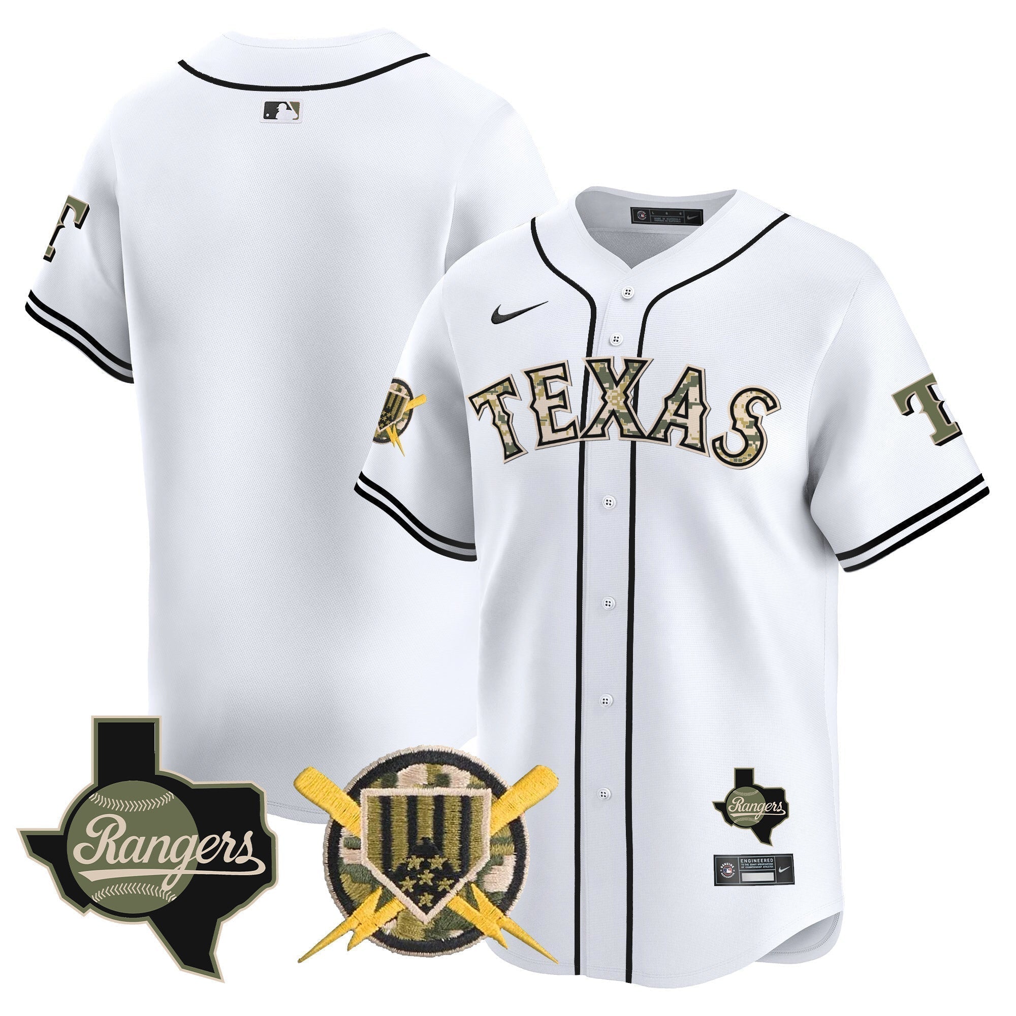 TEX Armed Forces Day Vapor Premier Limited Jersey - Stitched