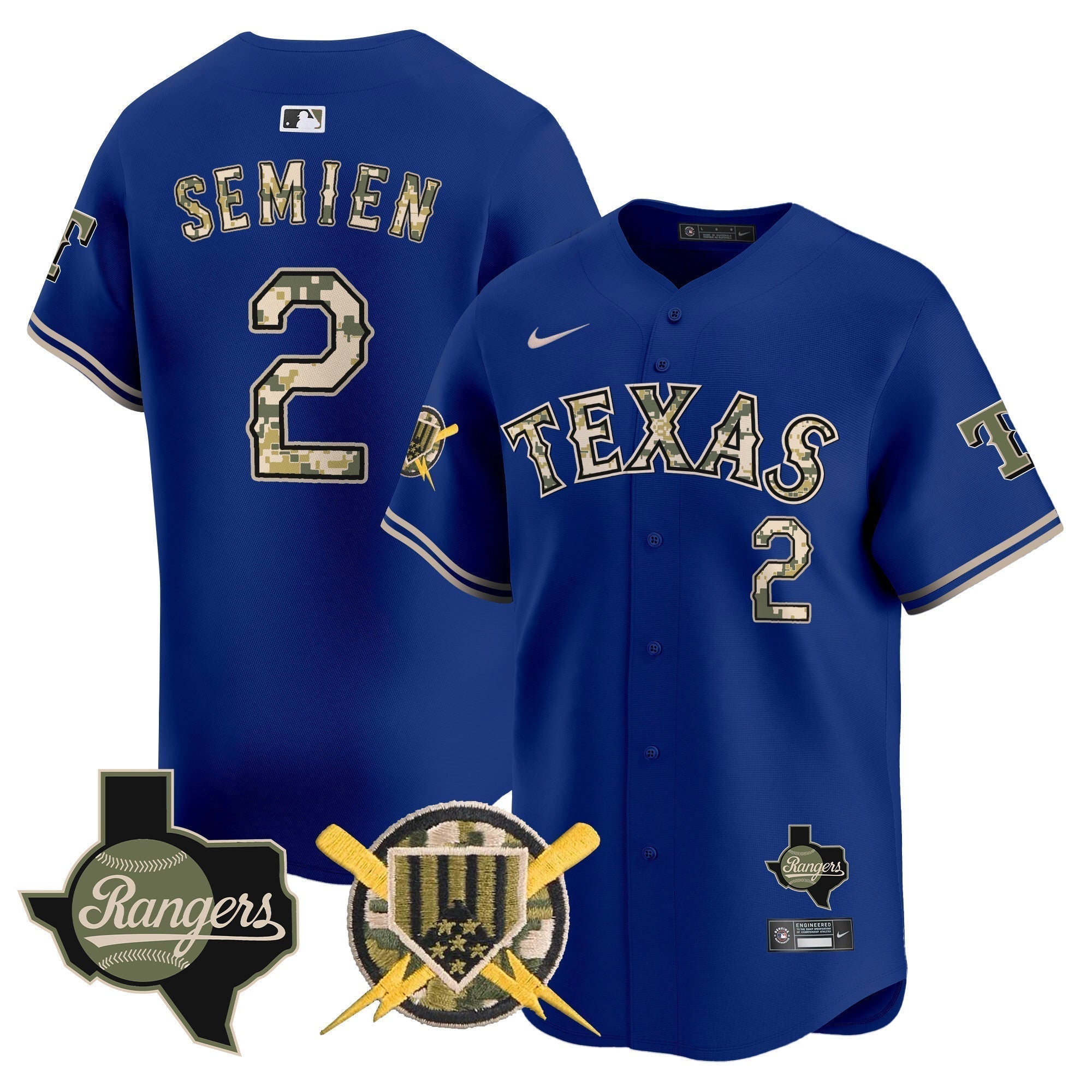 TEX Armed Forces Day Vapor Premier Limited Jersey - Stitched