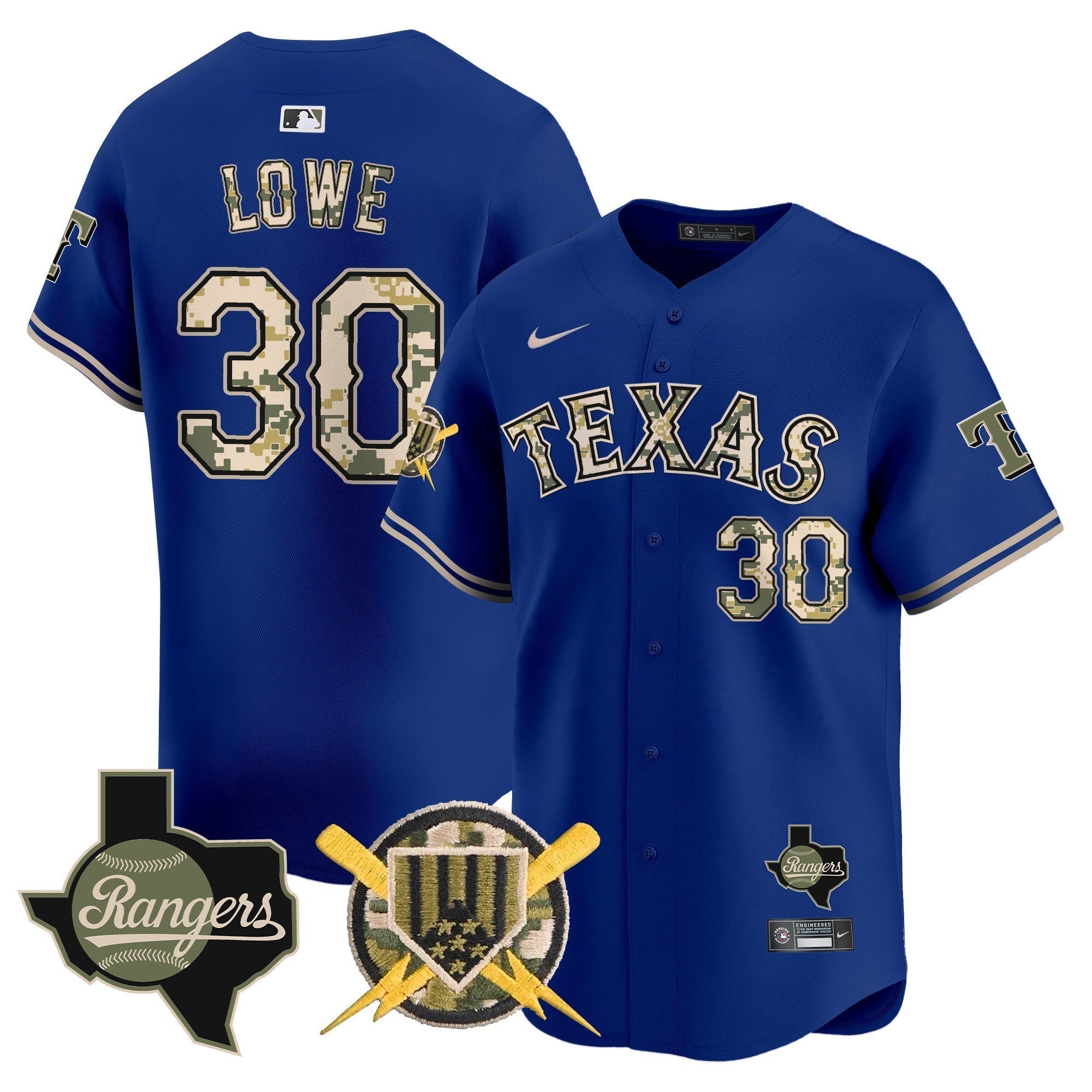 TEX Armed Forces Day Vapor Premier Limited Jersey - Stitched
