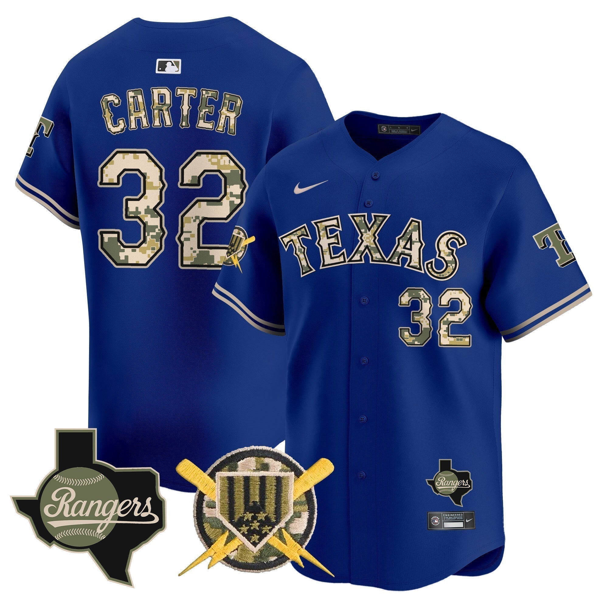 TEX Armed Forces Day Vapor Premier Limited Jersey - Stitched