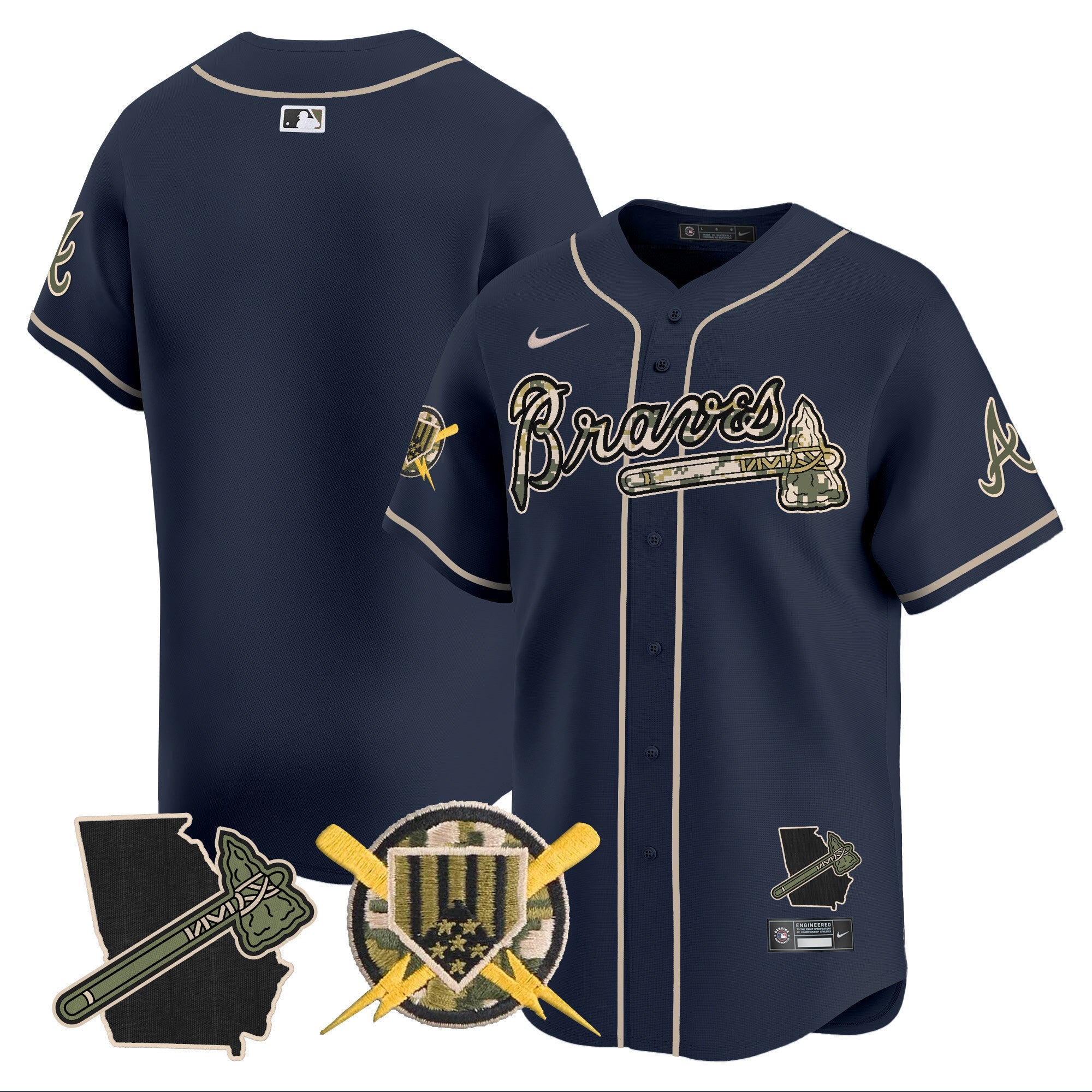 ATL Armed Forces Day Vapor Premier Limited Jersey - Stitched