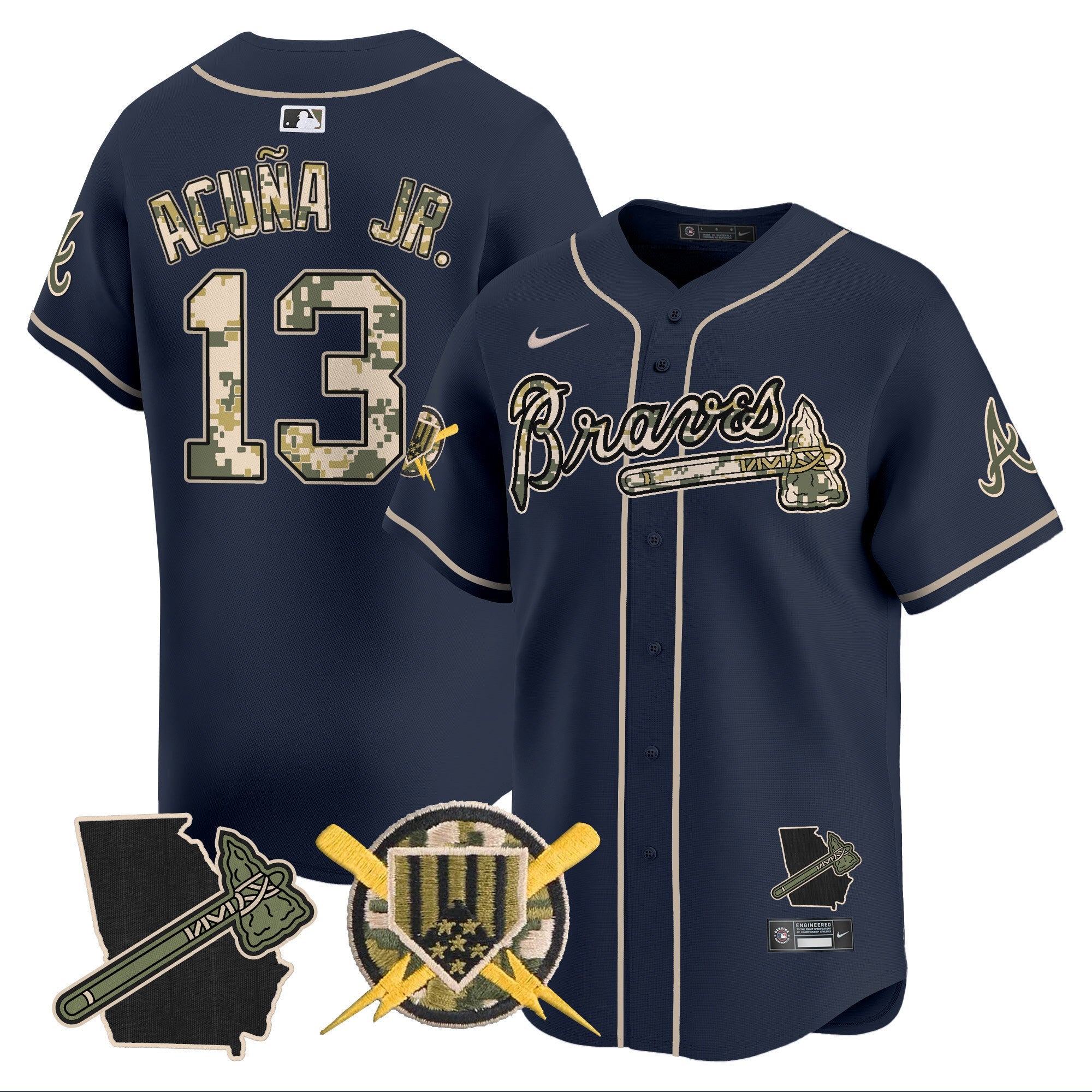 ATL Armed Forces Day Vapor Premier Limited Jersey - Stitched