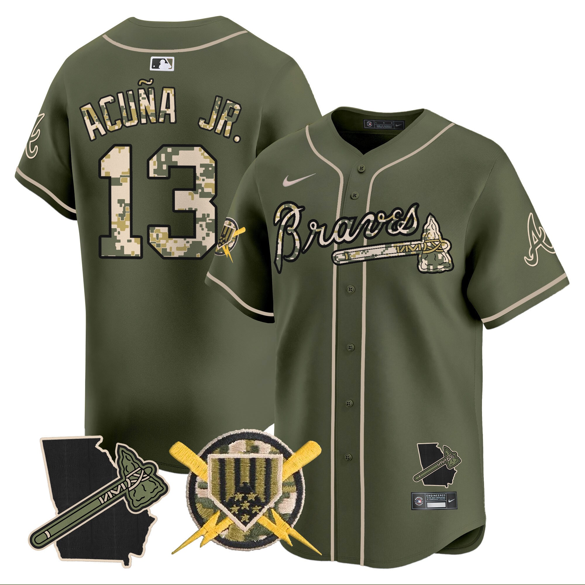 ATL Armed Forces Day Vapor Premier Limited Jersey - Stitched