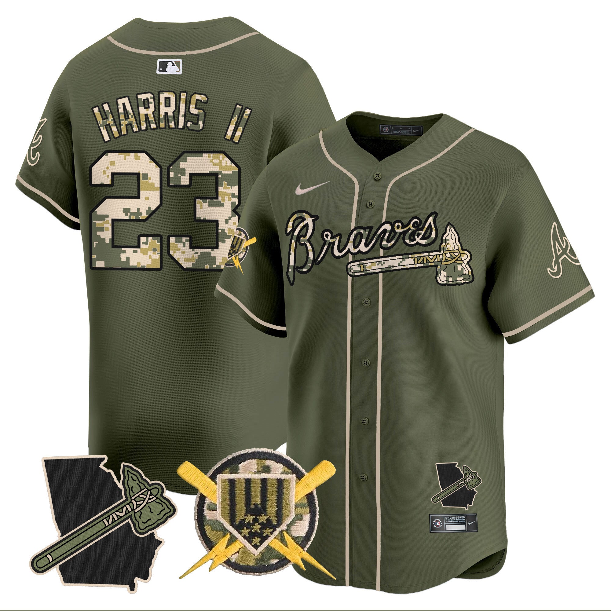 ATL Armed Forces Day Vapor Premier Limited Jersey - Stitched