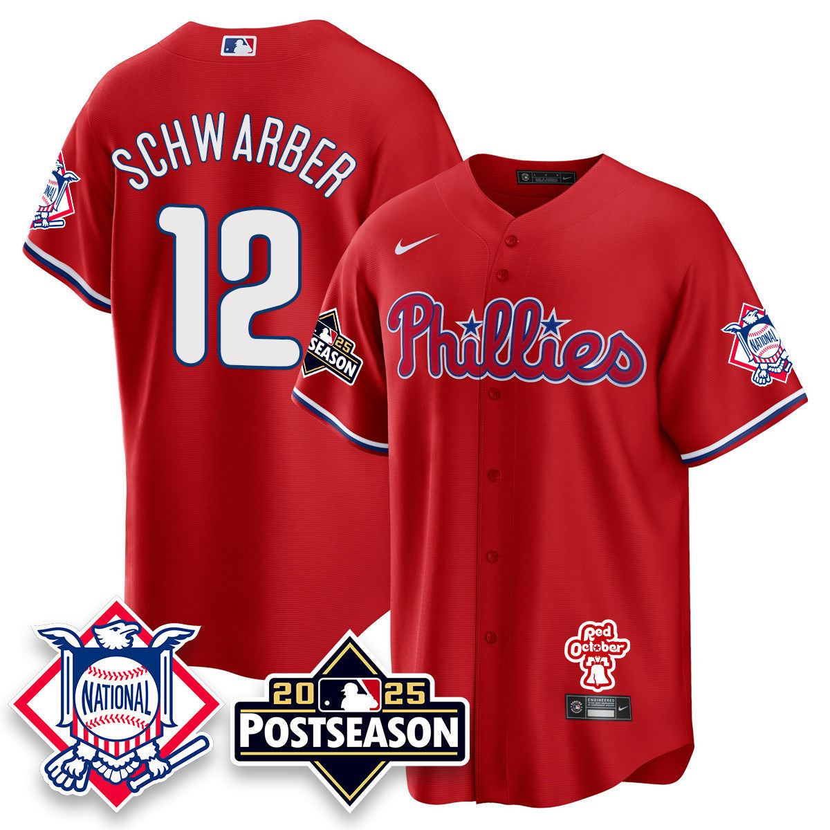 PHI 2025 Postseason Jersey - Stitched