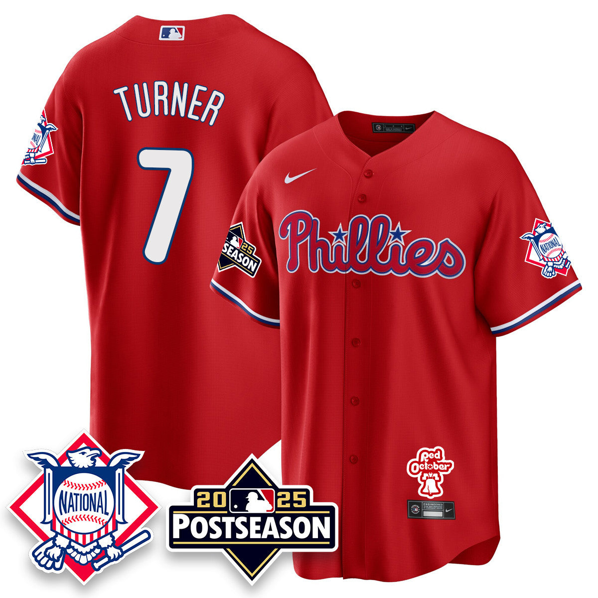 PHI 2025 Postseason Jersey - Stitched