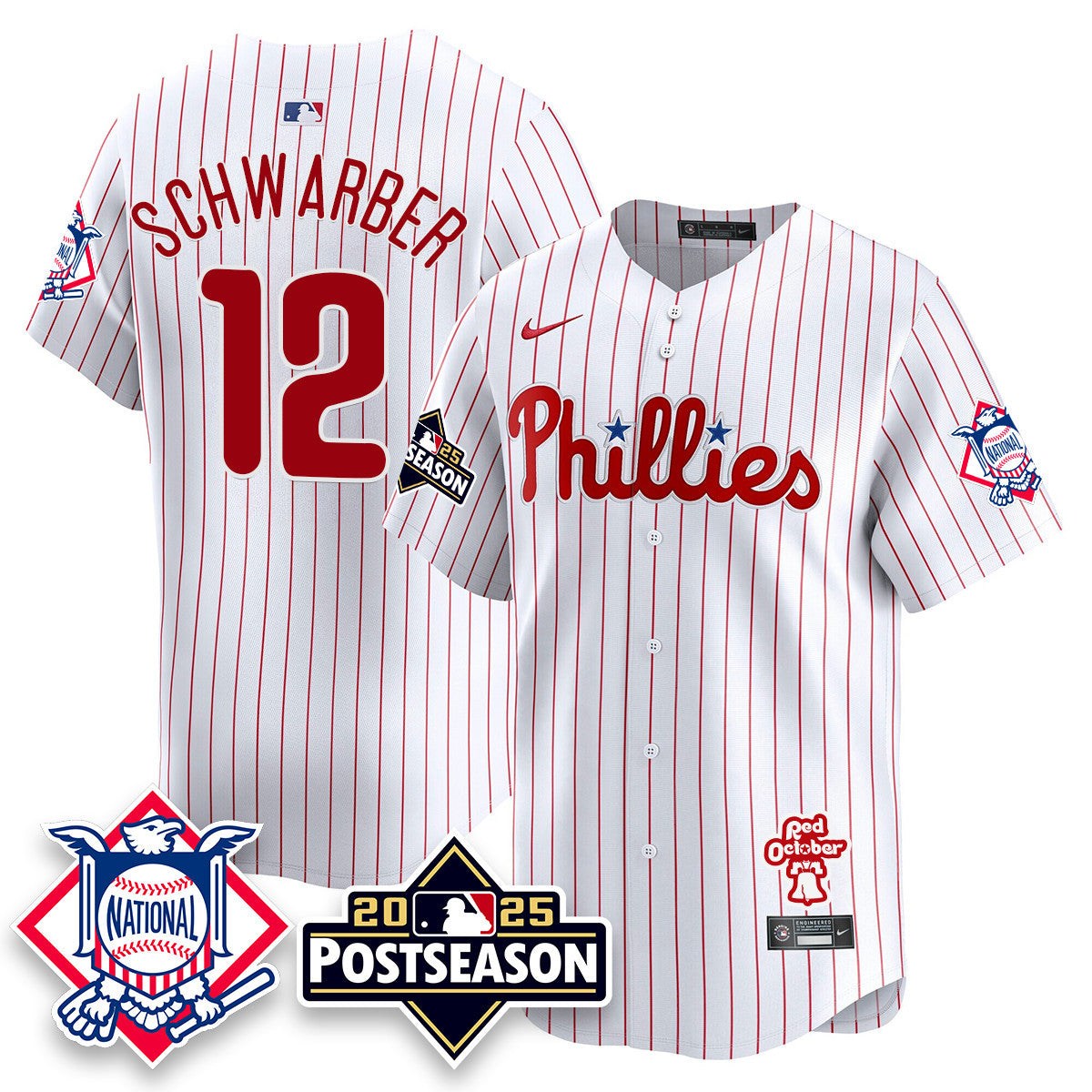 PHI 2025 Postseason Jersey - Stitched