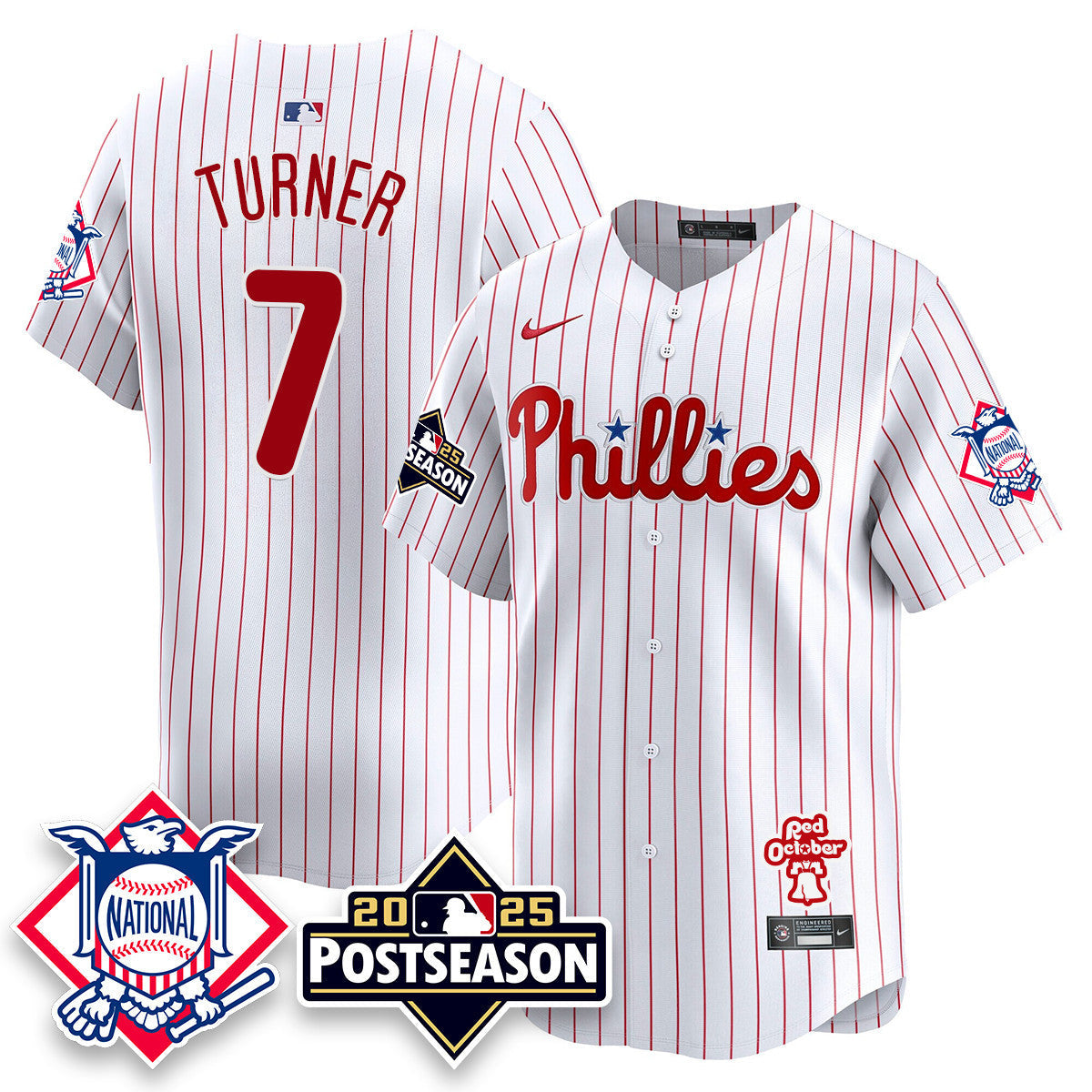 PHI 2025 Postseason Jersey - Stitched
