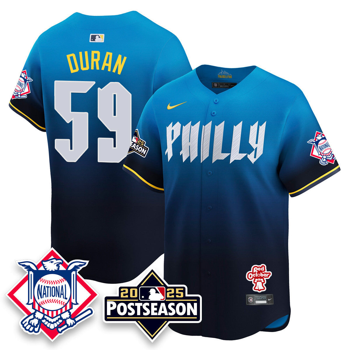 PHI 2025 Postseason Jersey - Stitched