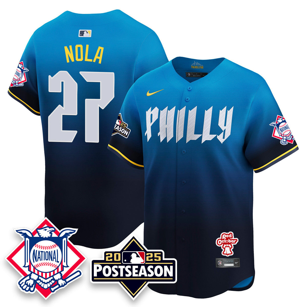PHI 2025 Postseason Jersey - Stitched