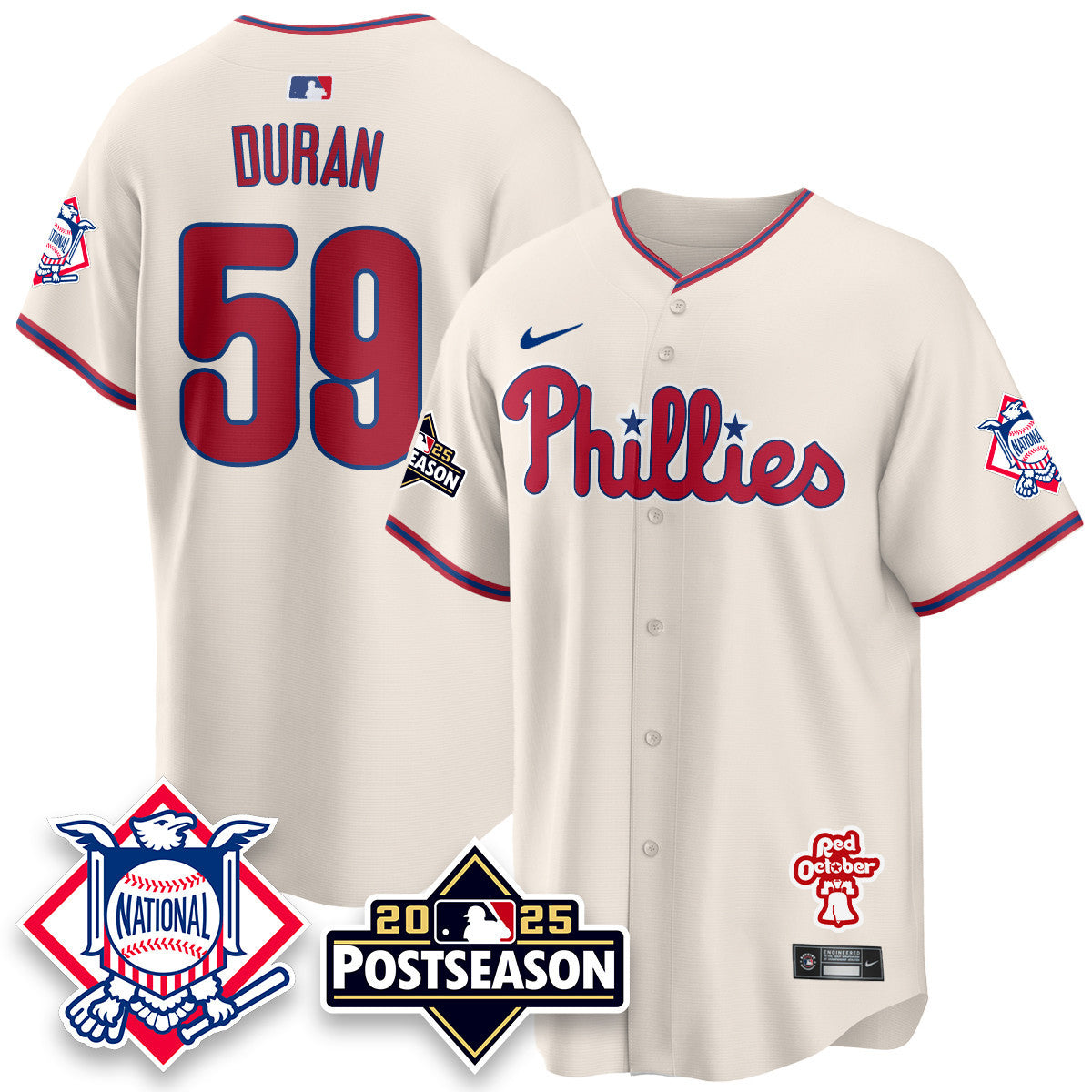 PHI 2025 Postseason Jersey - Stitched