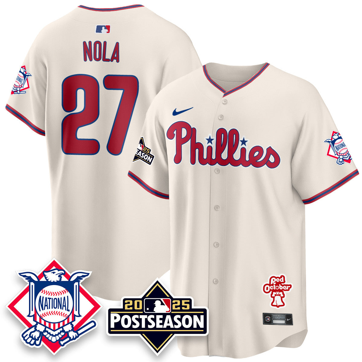 PHI 2025 Postseason Jersey - Stitched