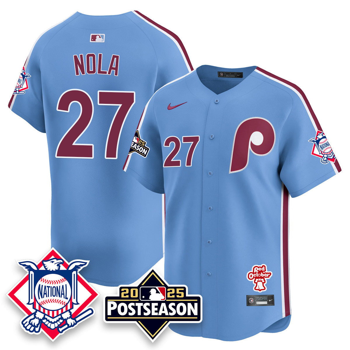PHI 2025 Postseason Jersey - Stitched