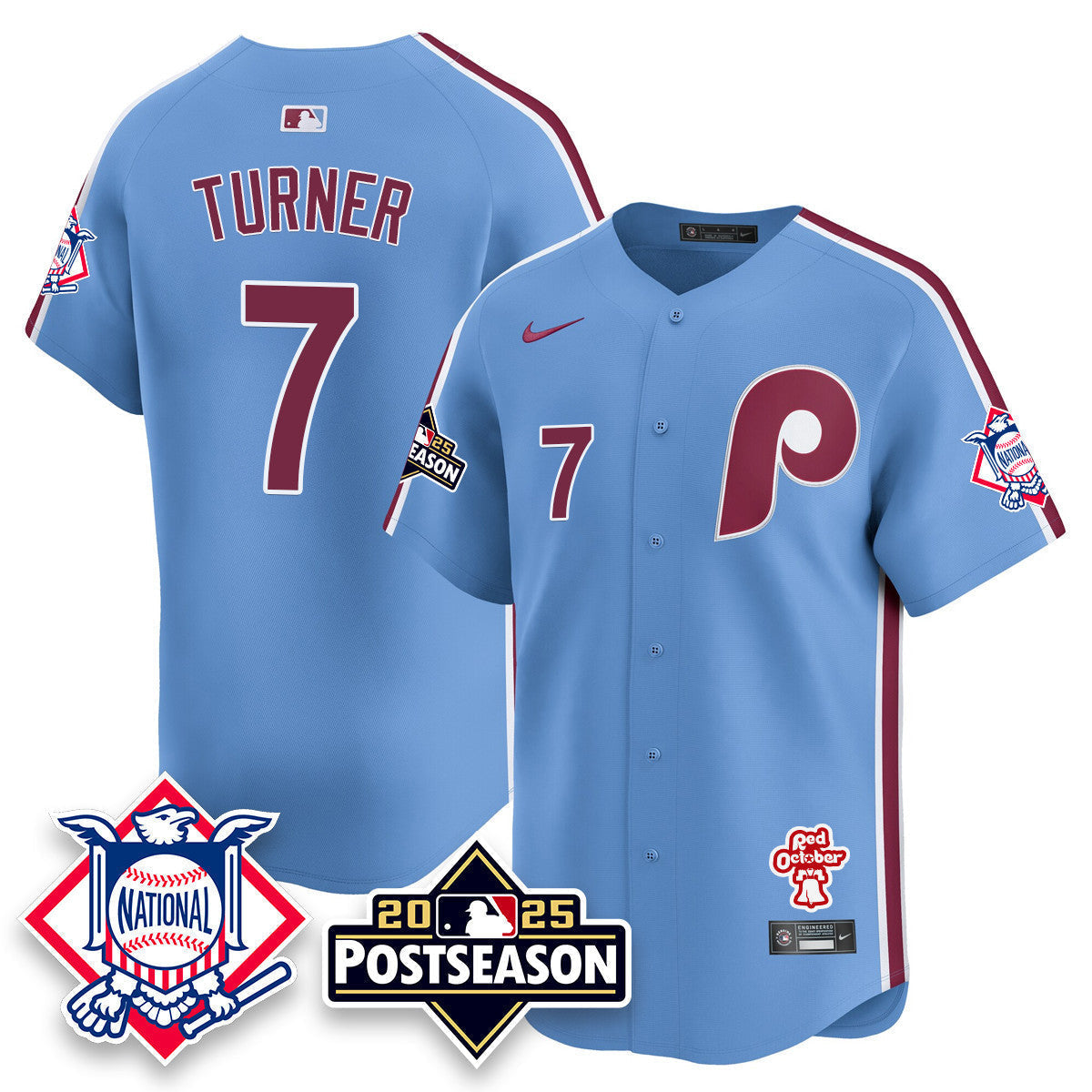PHI 2025 Postseason Jersey - Stitched