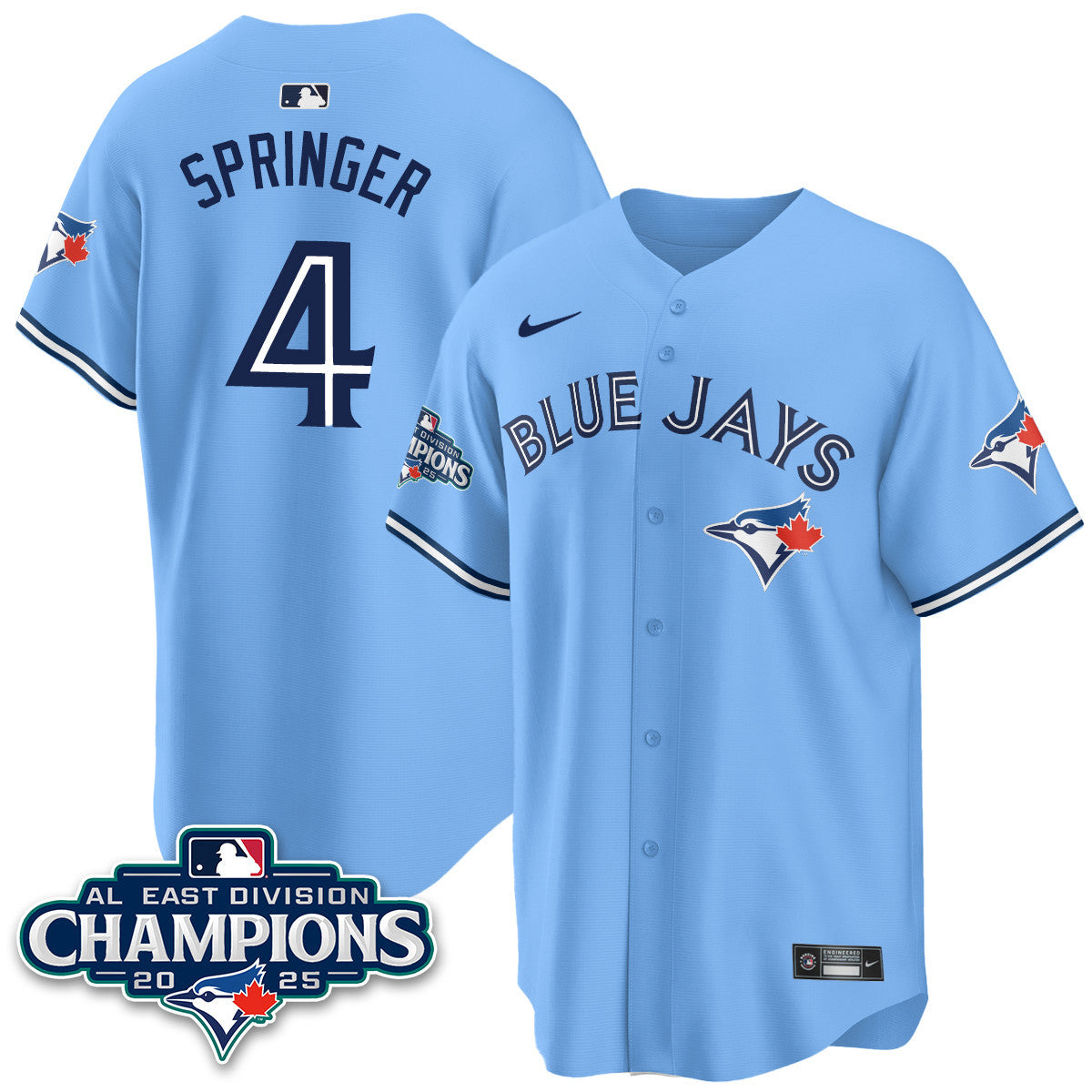 TOR AL East Division Champions Jersey - Stitched