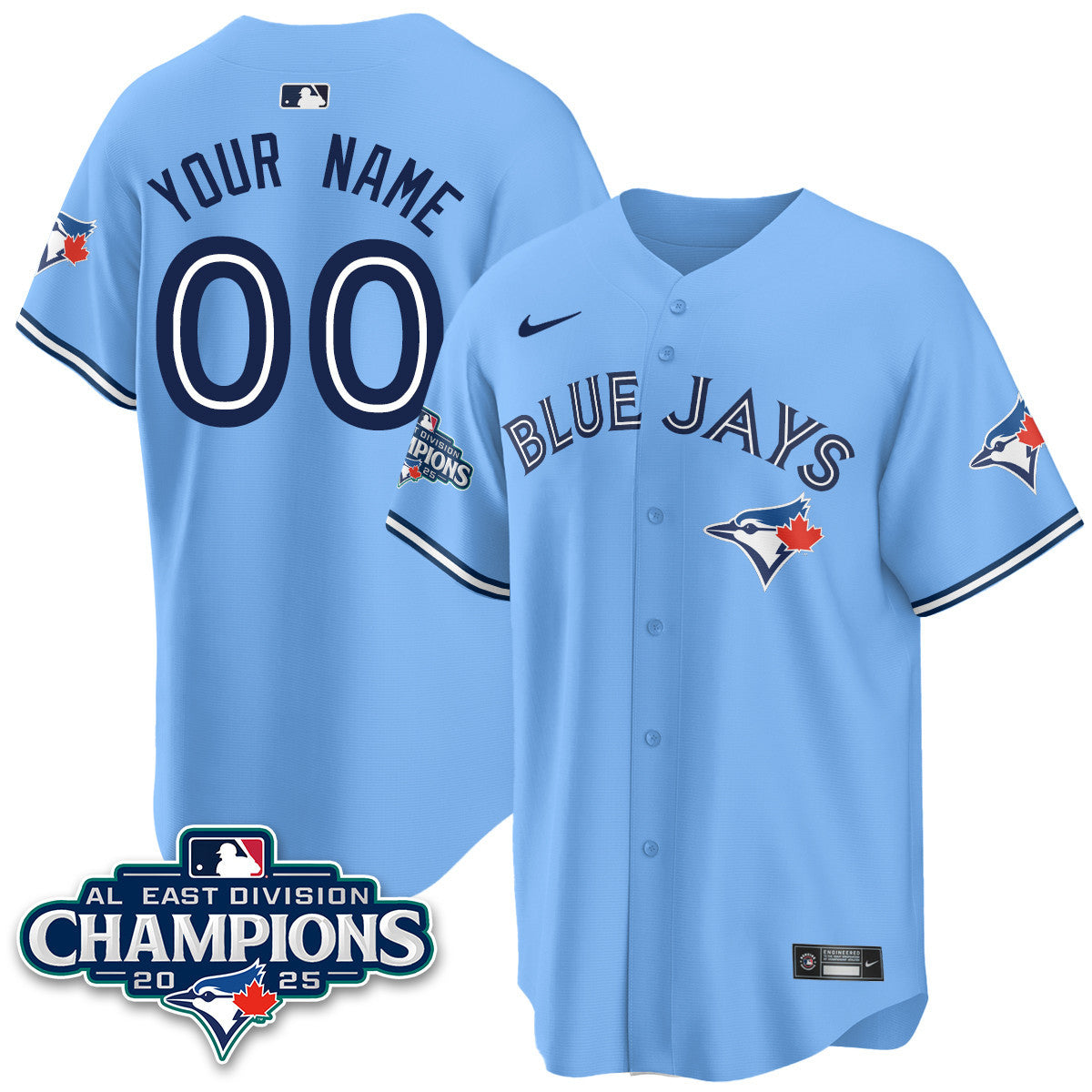 TOR AL East Division Champions Jersey - Stitched