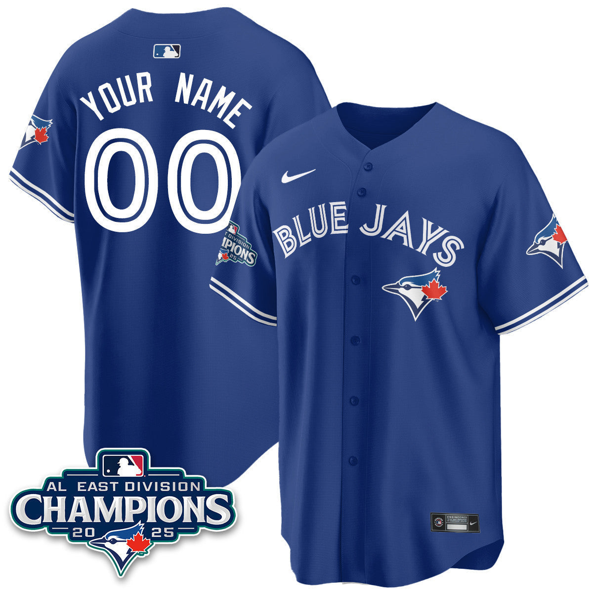 TOR AL East Division Champions Jersey - Stitched
