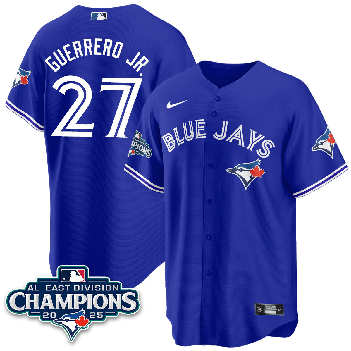 TOR AL East Division Champions Jersey - Stitched
