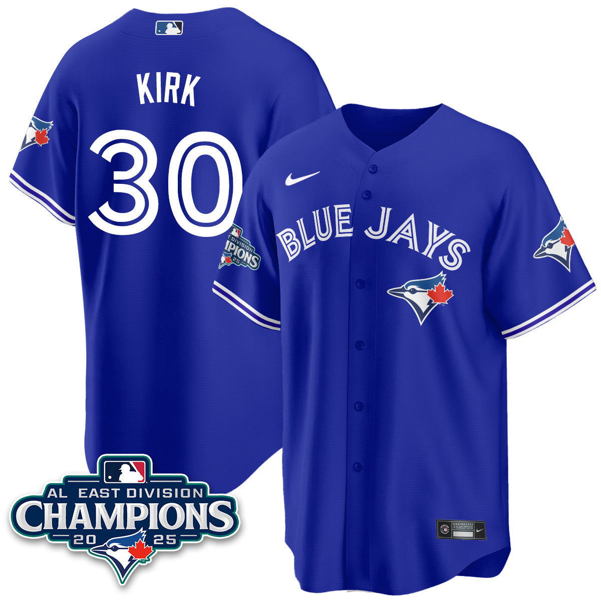 TOR AL East Division Champions Jersey - Stitched