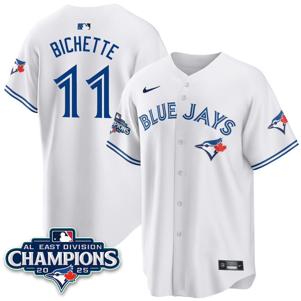 TOR AL East Division Champions Jersey - Stitched