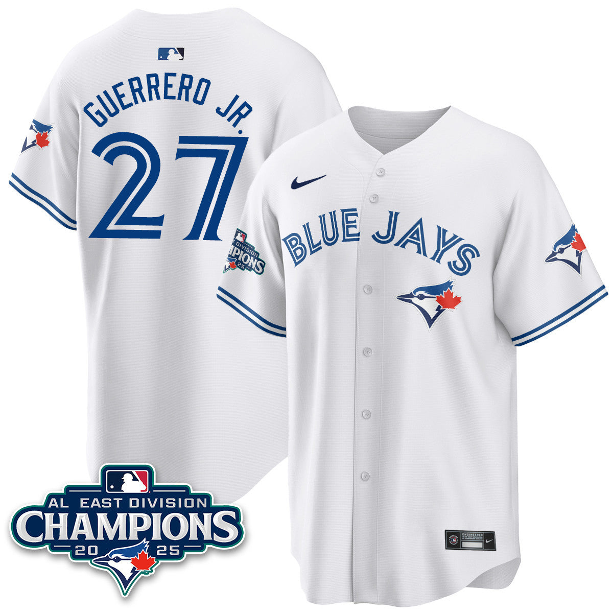 TOR AL East Division Champions Jersey - Stitched
