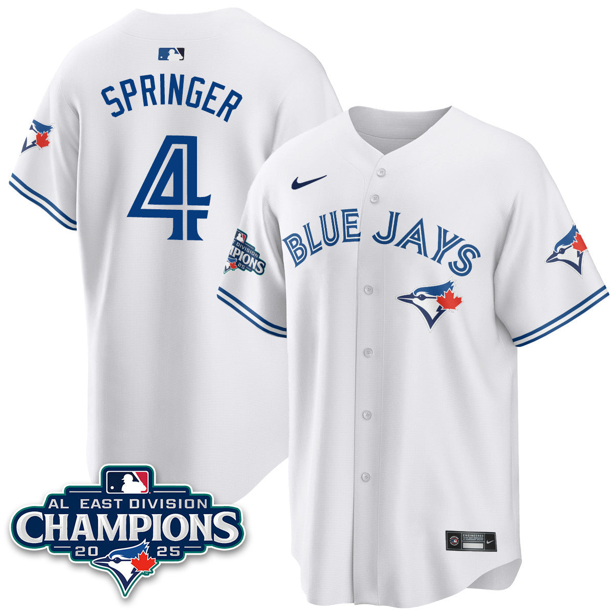 TOR AL East Division Champions Jersey - Stitched