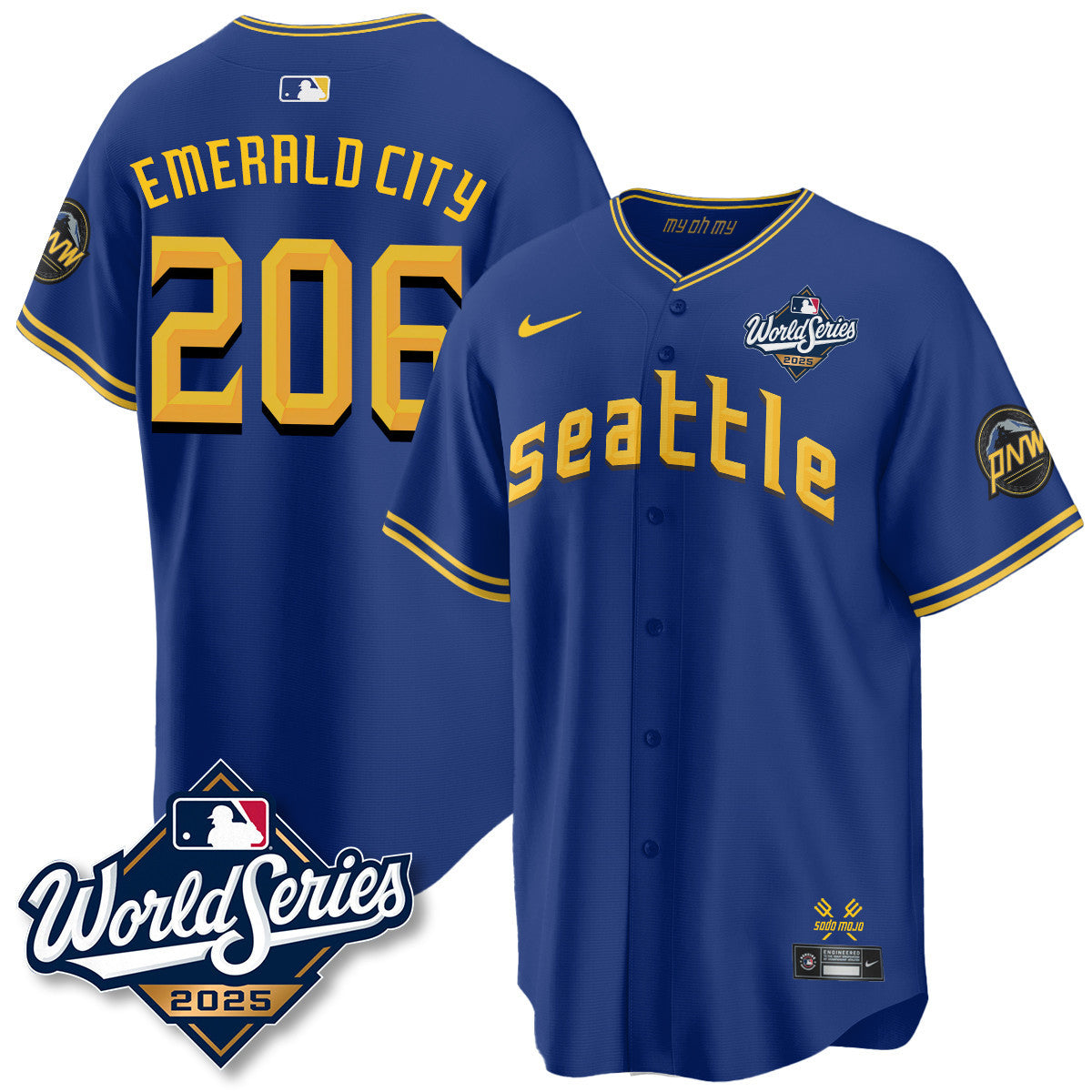 SEA 2025 World Series Jersey - Stitched