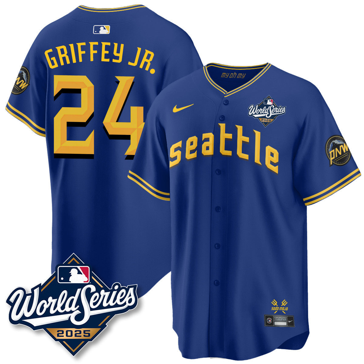 SEA 2025 World Series Jersey - Stitched