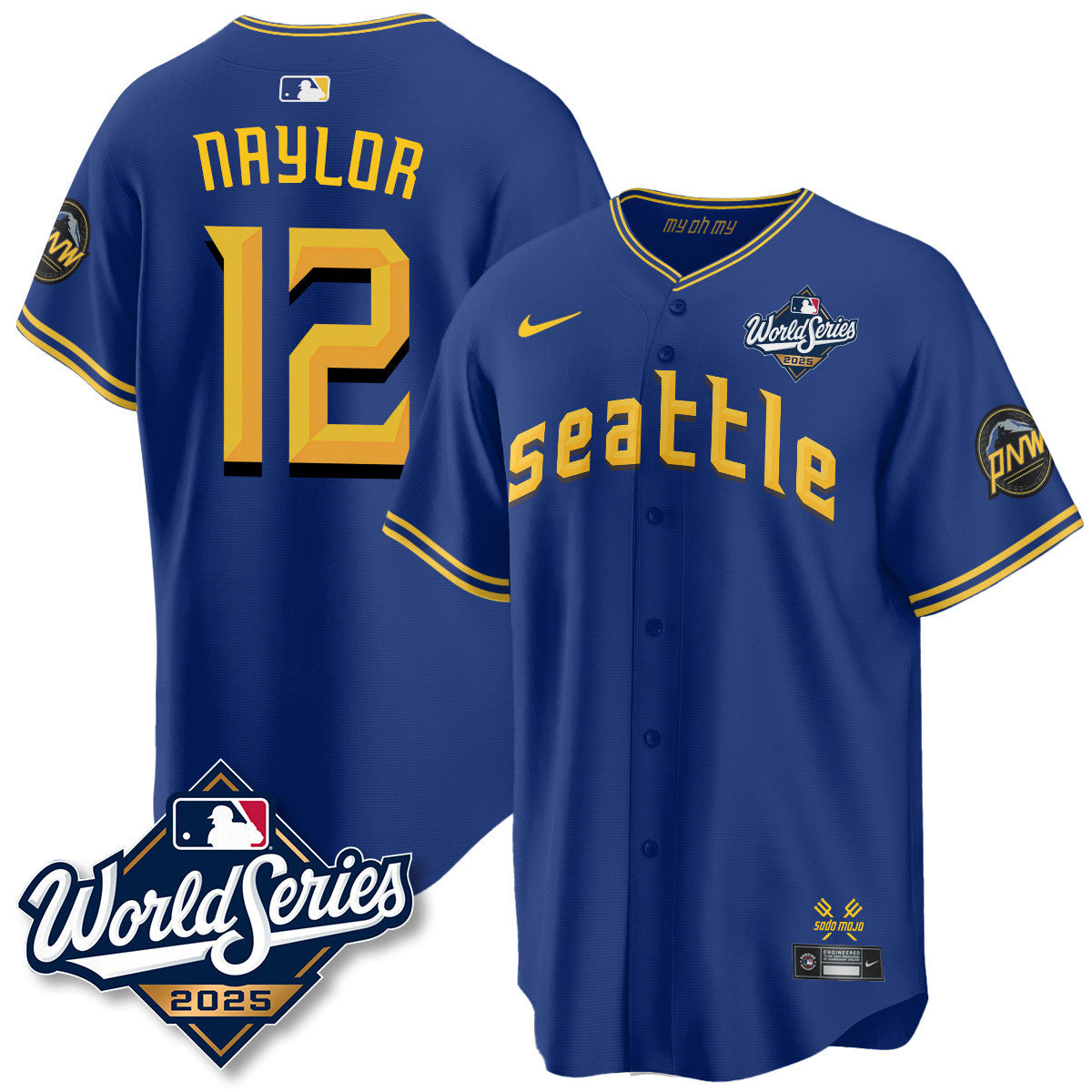 SEA 2025 World Series Jersey - Stitched