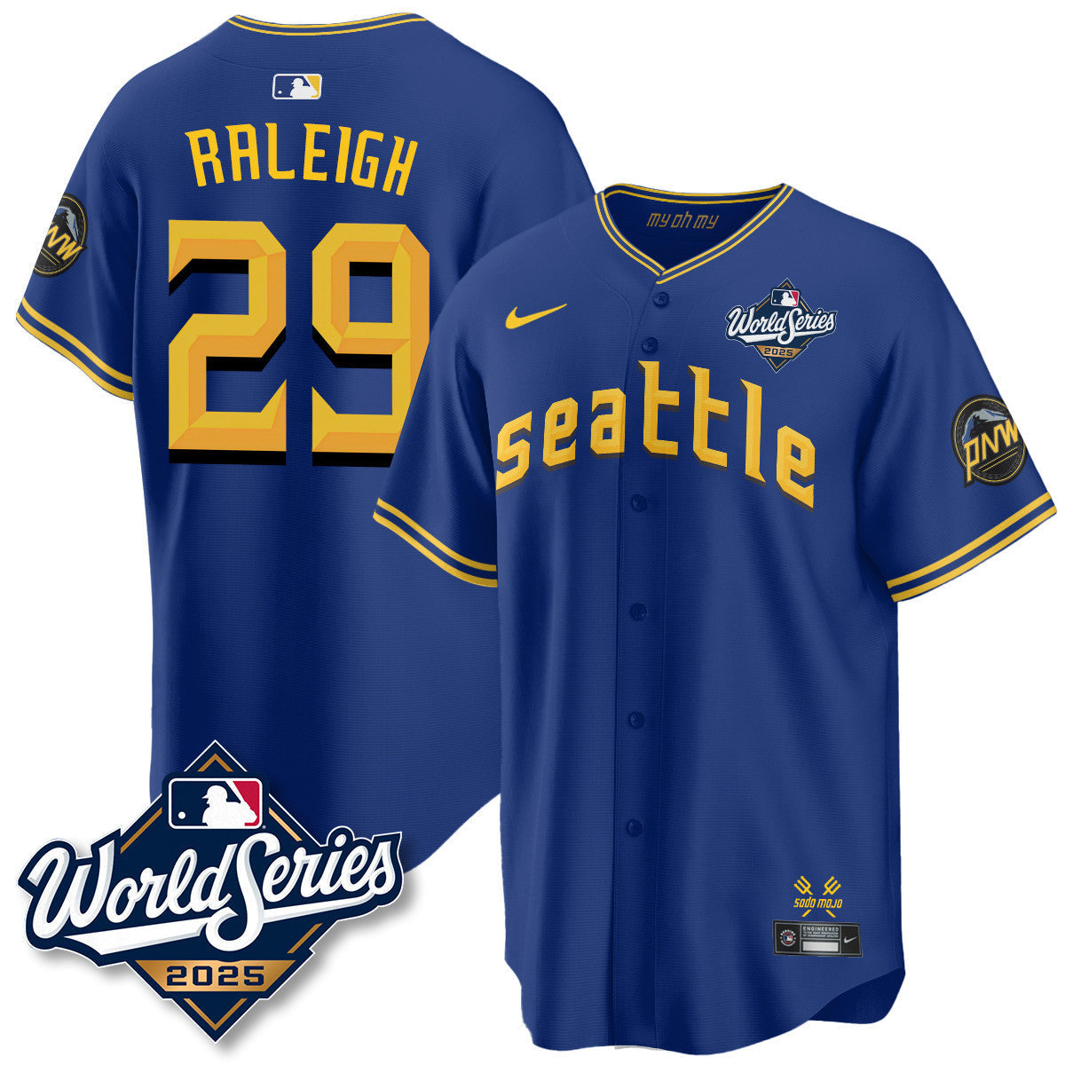 SEA 2025 World Series Jersey - Stitched