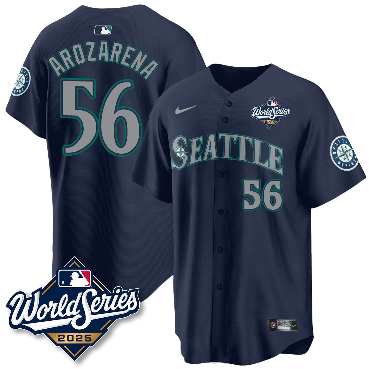SEA 2025 World Series Jersey - Stitched